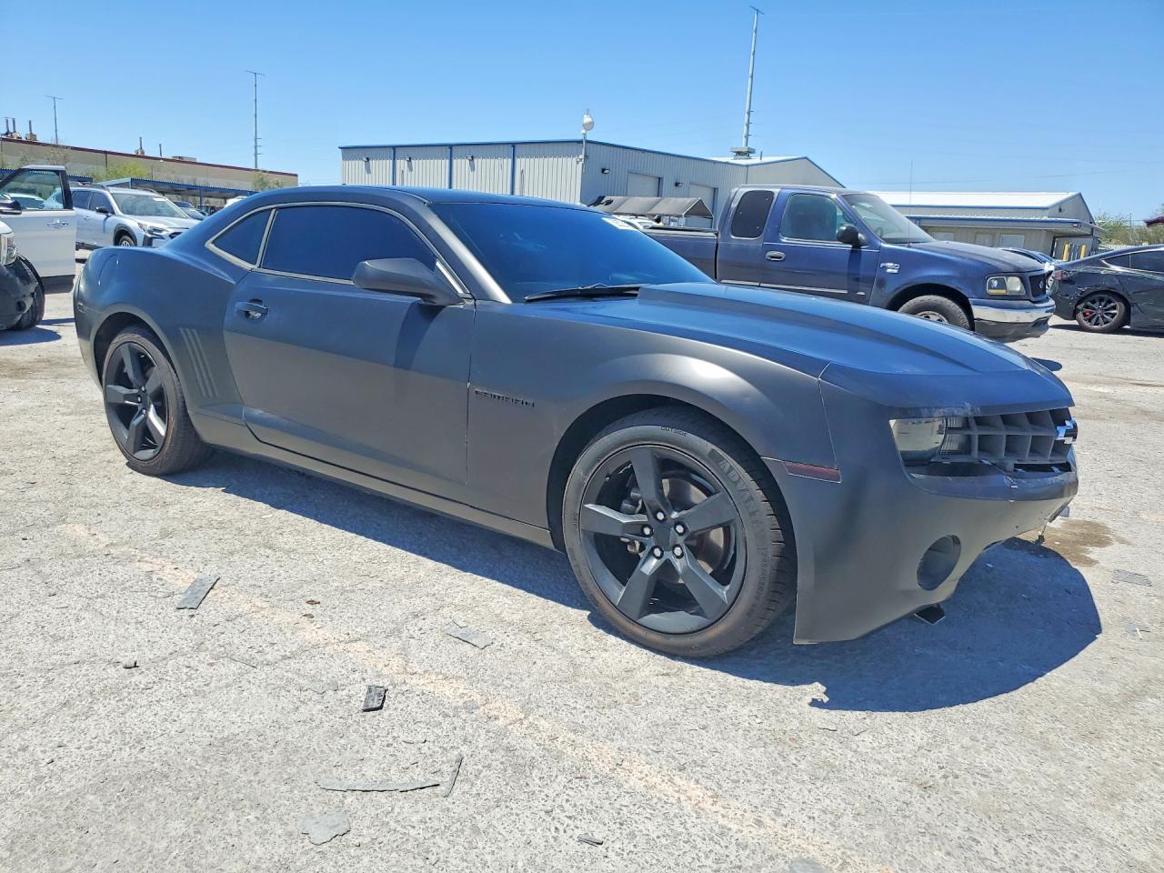 2011 Chevrolet Camaro Ls Black vin: 2G1FA1ED8B9155714