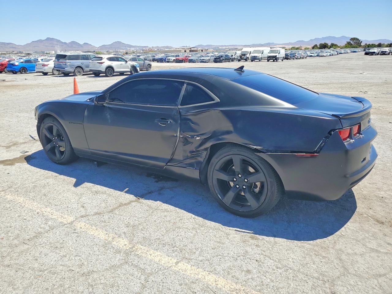 2011 Chevrolet Camaro Ls Black vin: 2G1FA1ED8B9155714
