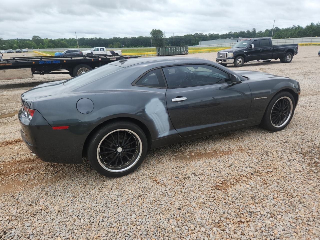 2011 Chevrolet Camaro Ls Gray vin: 2G1FA1ED9B9118204