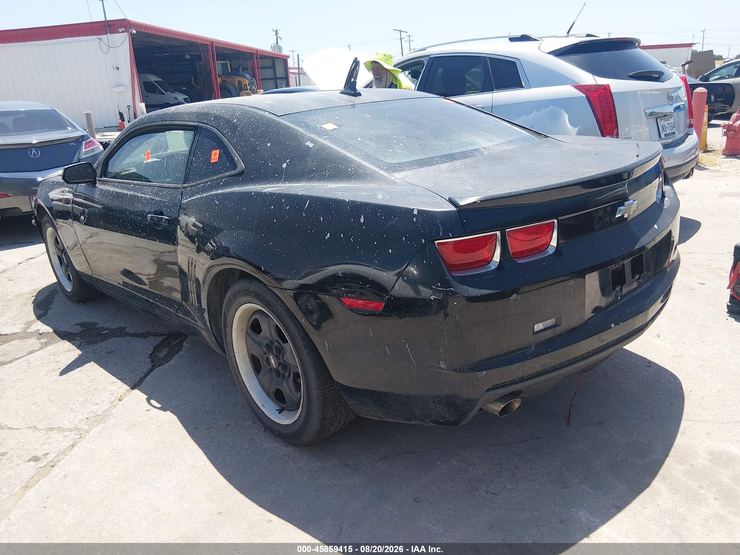 2011 Chevrolet Camaro 2ls Black vin: 2G1FA1ED9B9137870