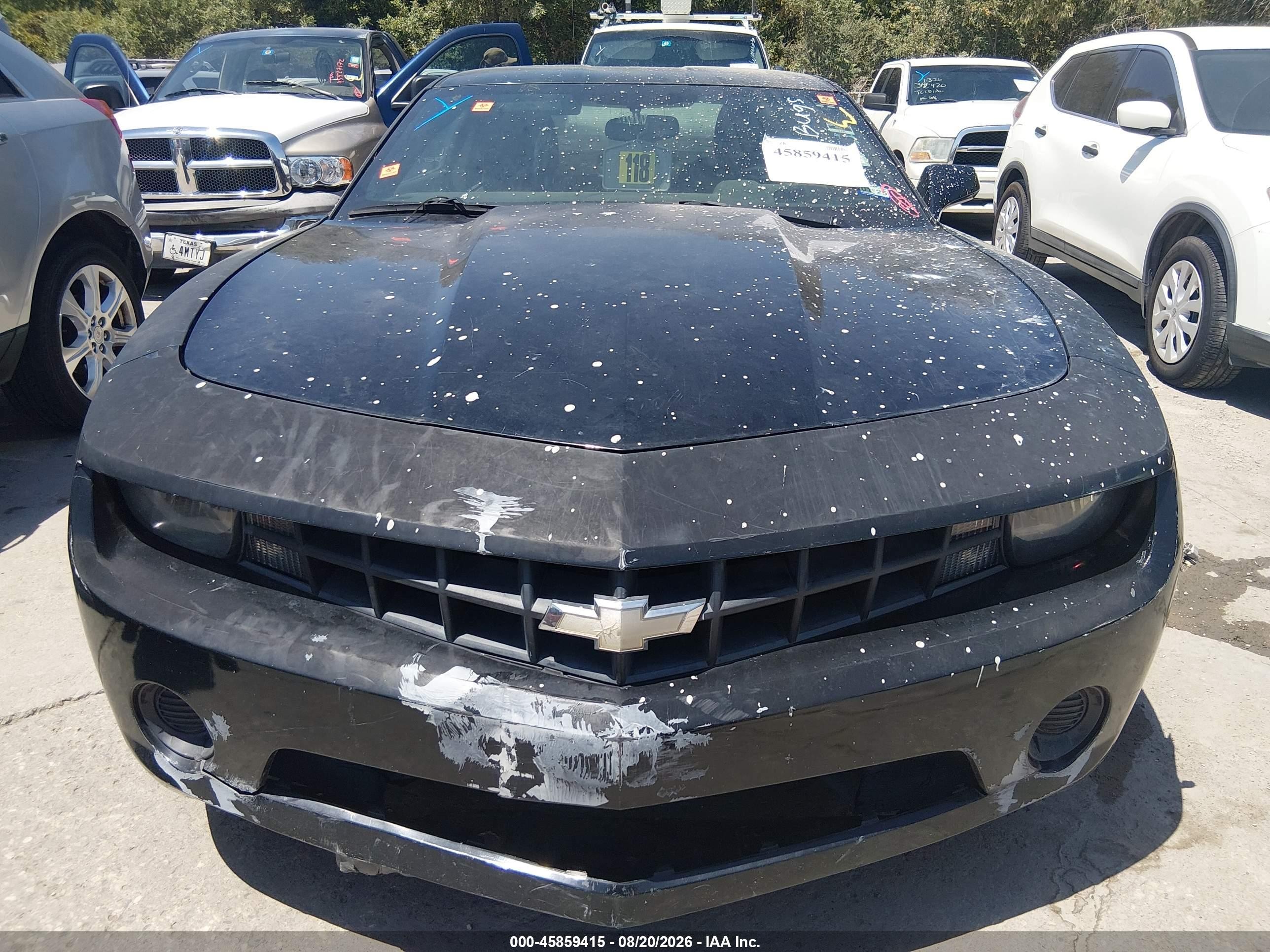 2011 Chevrolet Camaro 2ls Black vin: 2G1FA1ED9B9137870
