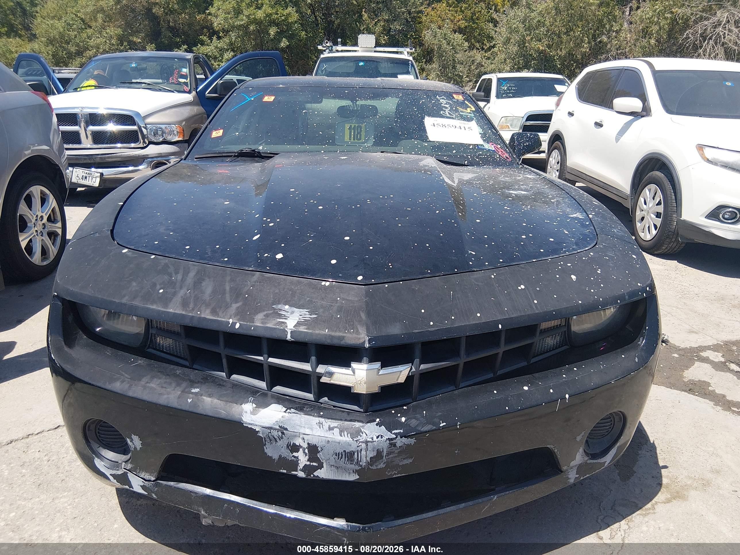2011 Chevrolet Camaro 2ls Black vin: 2G1FA1ED9B9137870