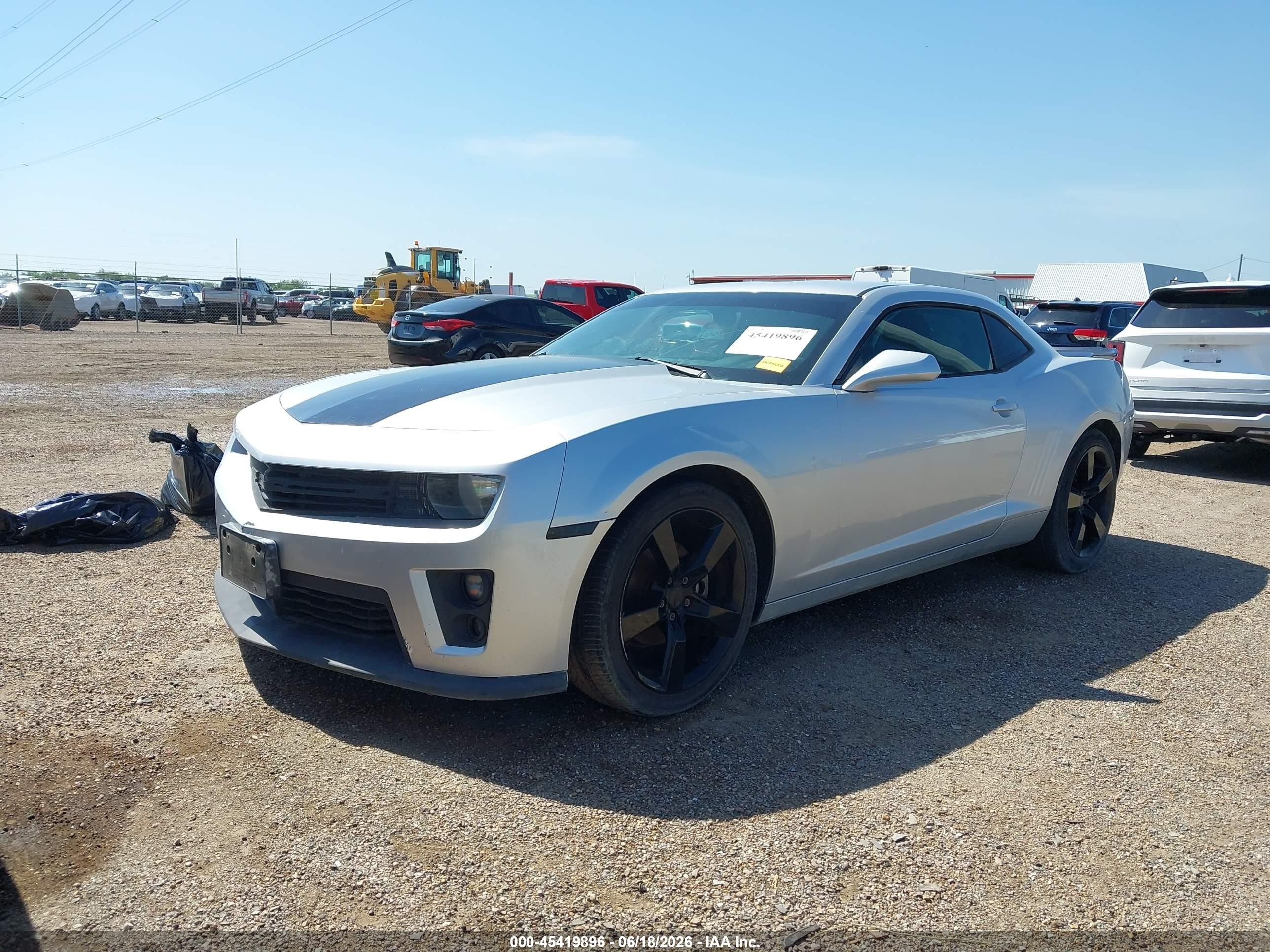 2011 Chevrolet Camaro 2ls Silver vin: 2G1FA1ED9B9145743