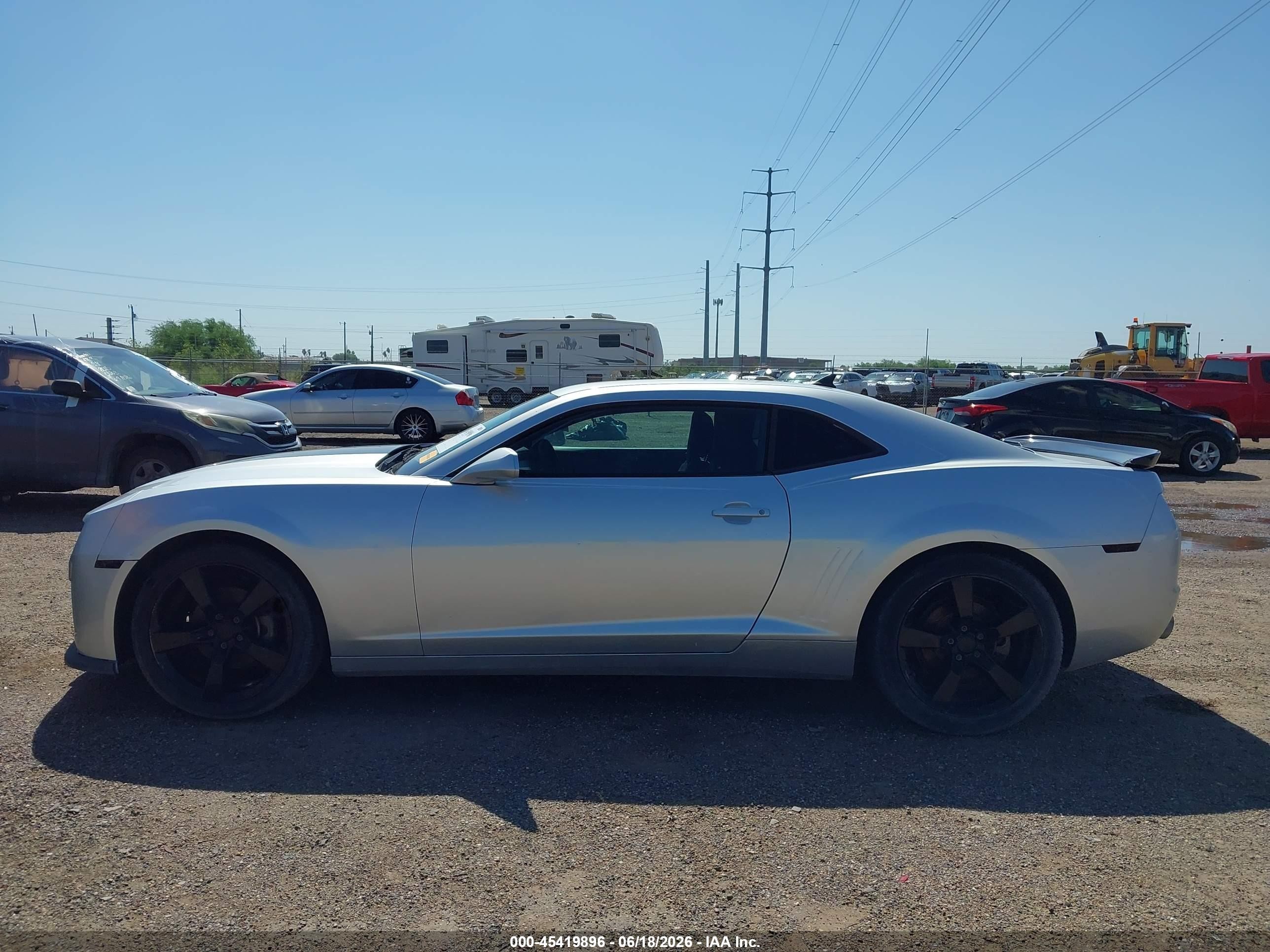 2011 Chevrolet Camaro 2ls Silver vin: 2G1FA1ED9B9145743