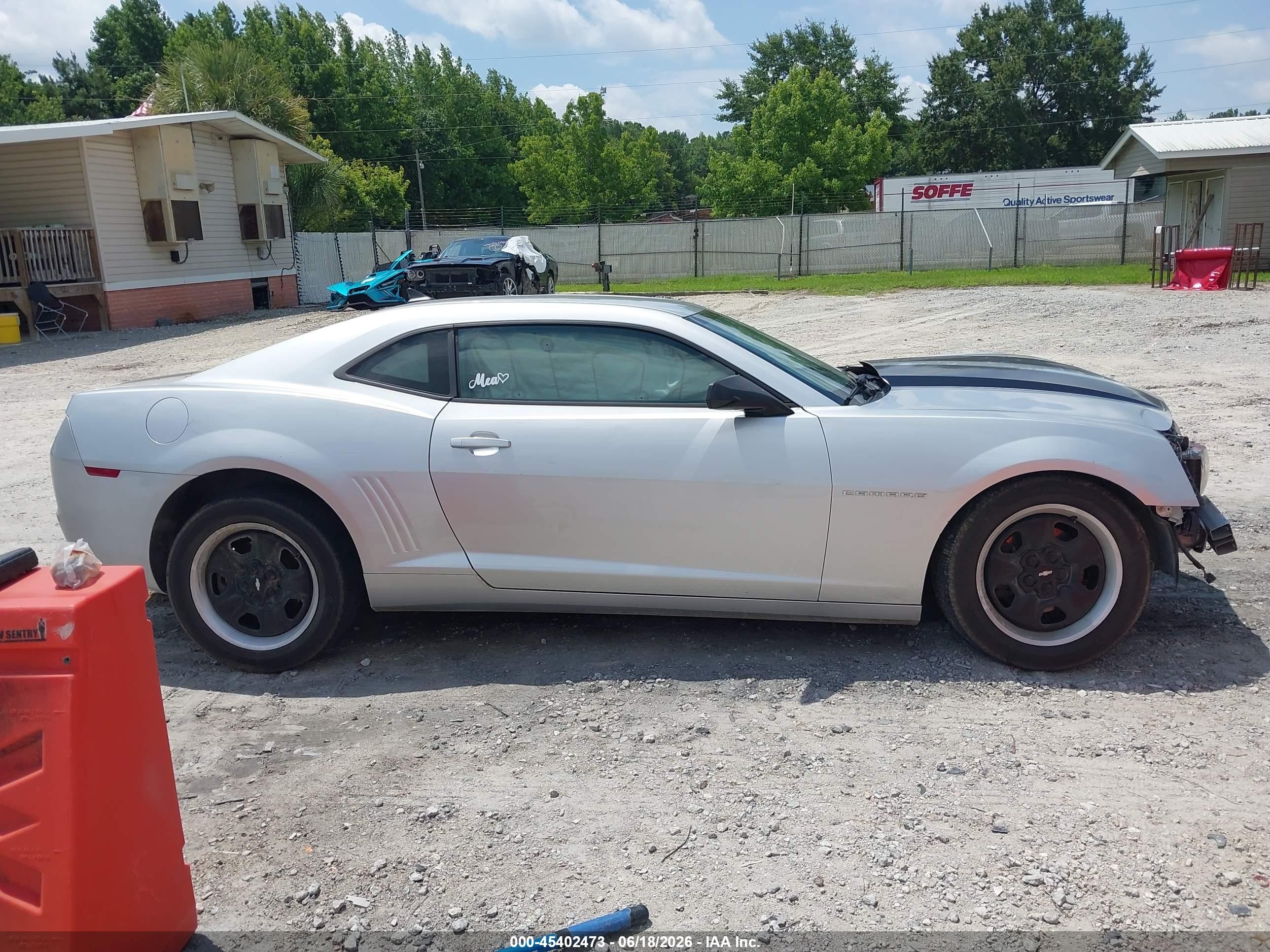 2011 Chevrolet Camaro 2ls Silver vin: 2G1FA1ED9B9164485