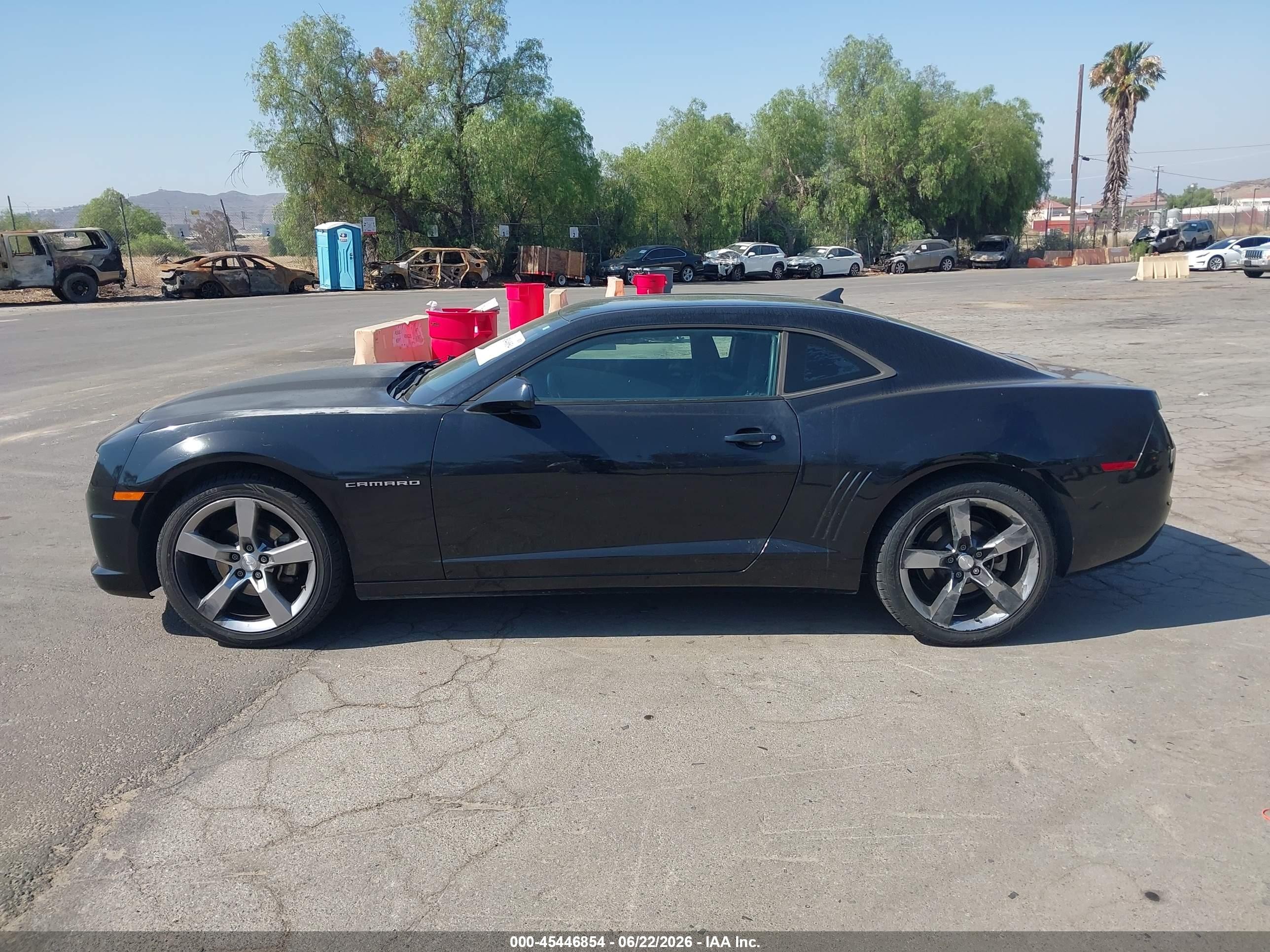2011 Chevrolet Camaro 2ls Black vin: 2G1FA1EDXB9108023