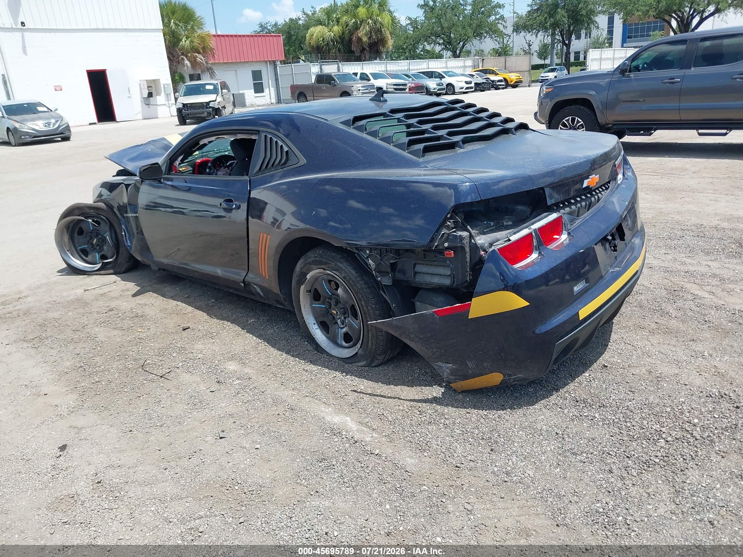2010 Chevrolet Camaro 1ls Blue vin: 2G1FA1EV0A9208994