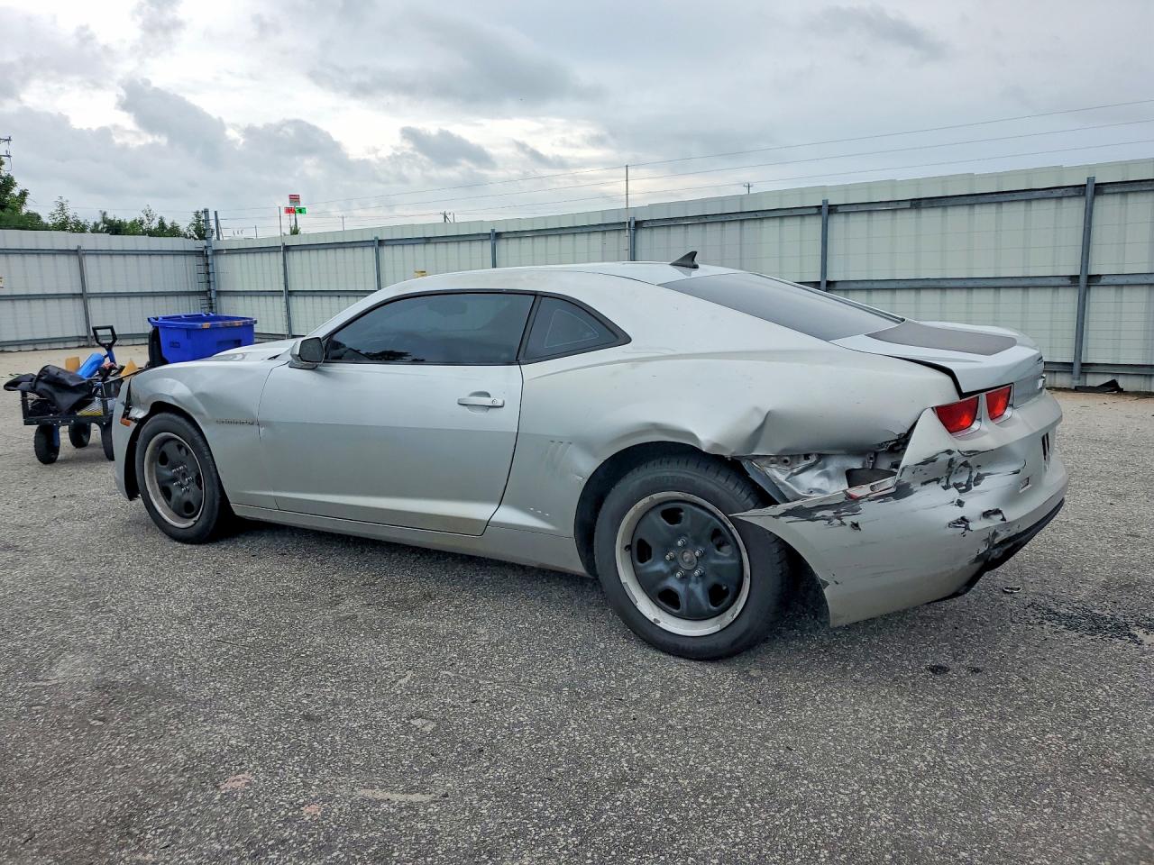 2010 Chevrolet Camaro Ls Gray vin: 2G1FA1EV0A9220613