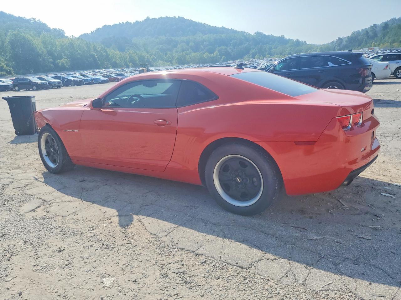 2010 Chevrolet Camaro Ls Orange vin: 2G1FA1EV1A9202928