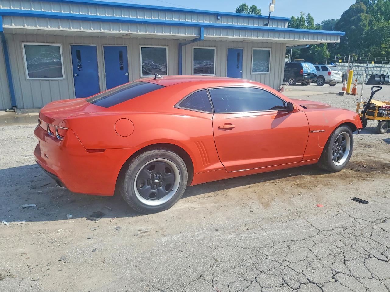 2010 Chevrolet Camaro Ls Orange vin: 2G1FA1EV1A9202928
