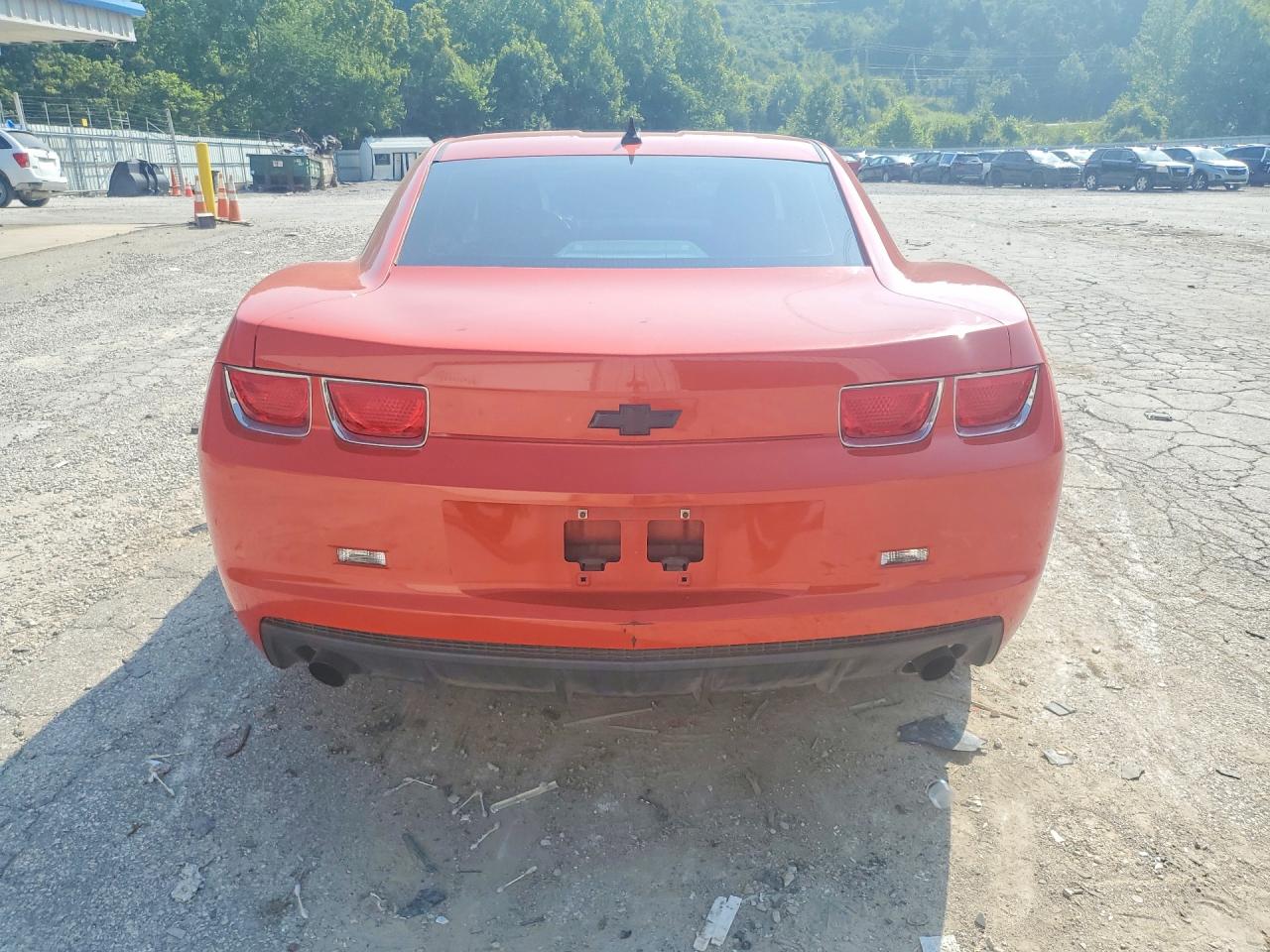 2010 Chevrolet Camaro Ls Orange vin: 2G1FA1EV1A9202928