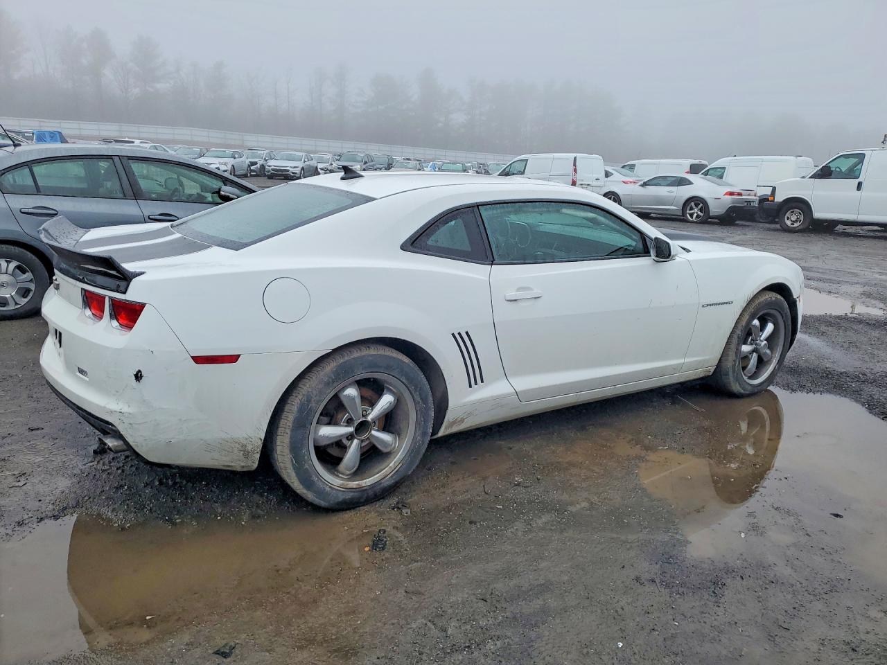 2010 Chev Camaro Белый vin: 2G1FA1EV2A9179269