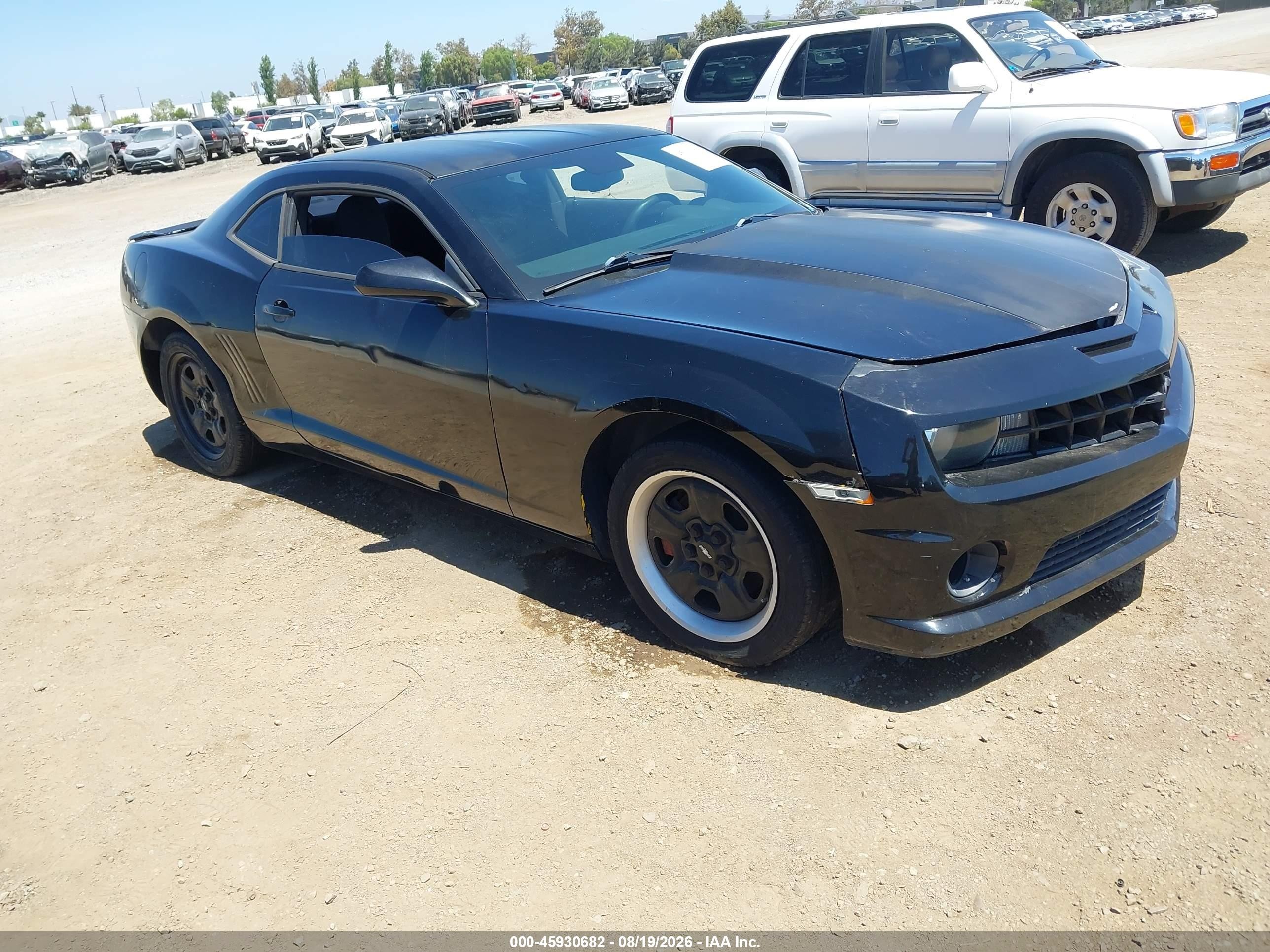 2010 Chevrolet Camaro 1ls Black vin: 2G1FA1EV2A9198002