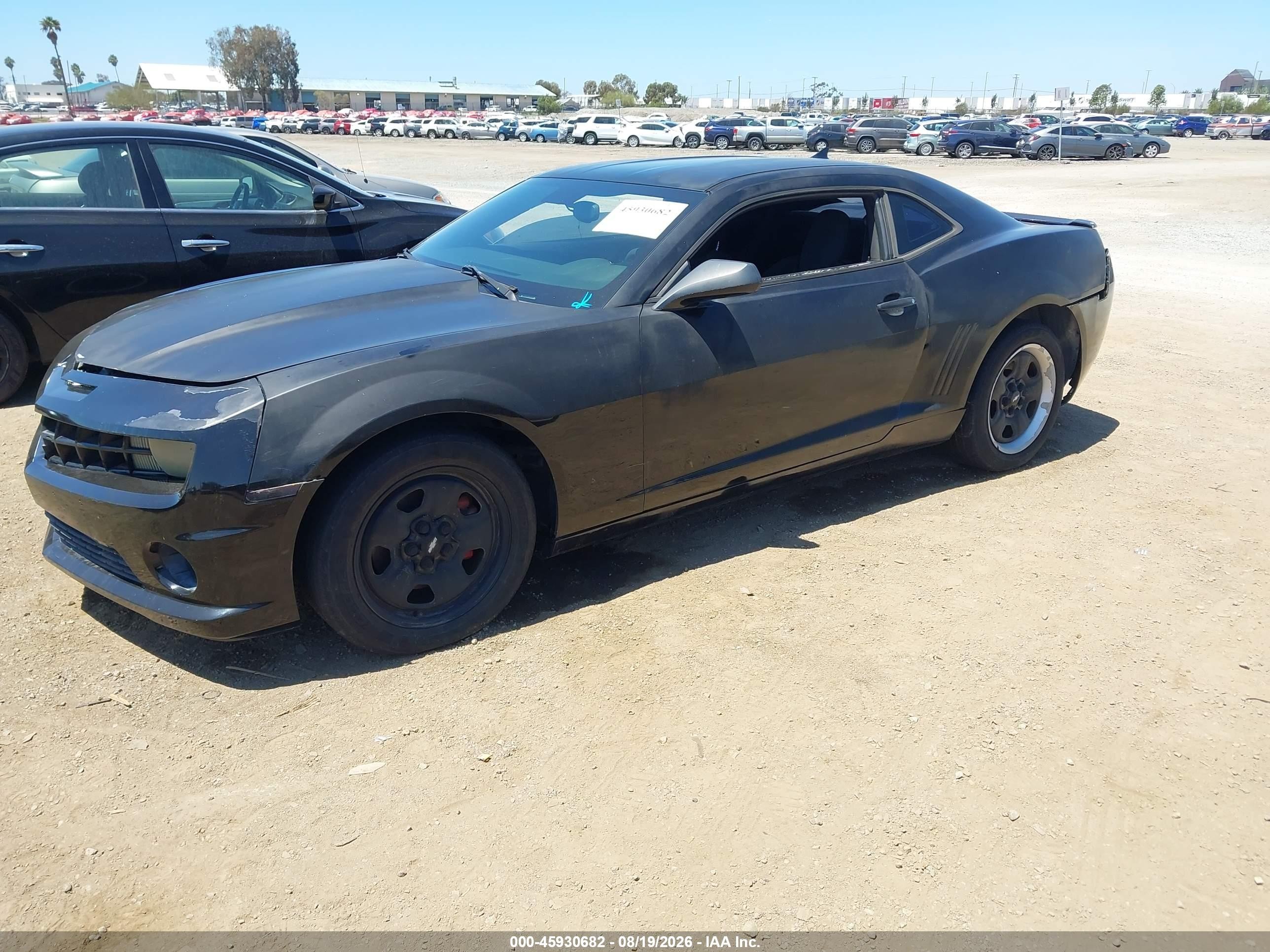 2010 Chevrolet Camaro 1ls Black vin: 2G1FA1EV2A9198002
