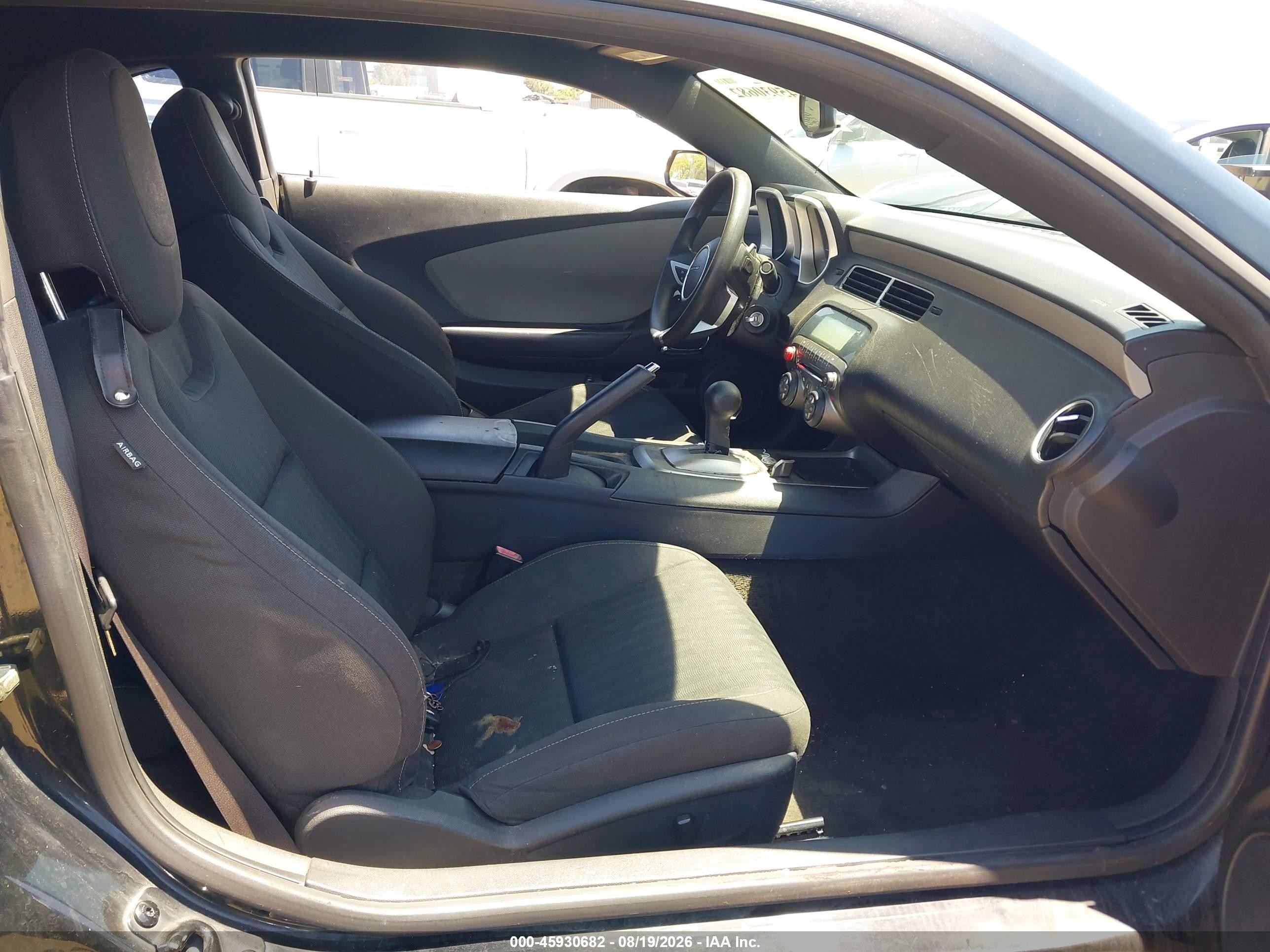 2010 Chevrolet Camaro 1ls Black vin: 2G1FA1EV2A9198002
