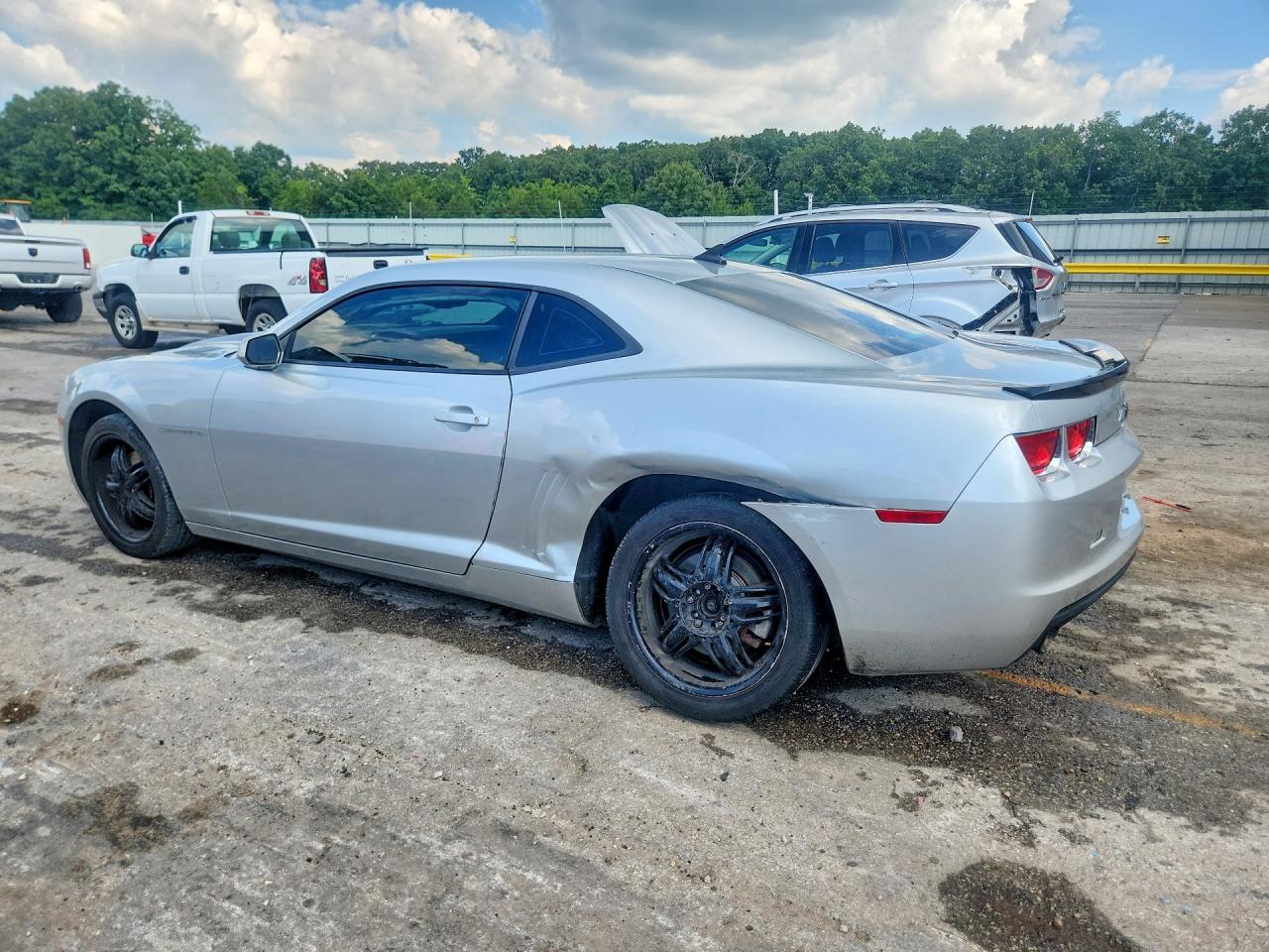 2010 Chevrolet Camaro Ls Silver vin: 2G1FA1EV3A9179605