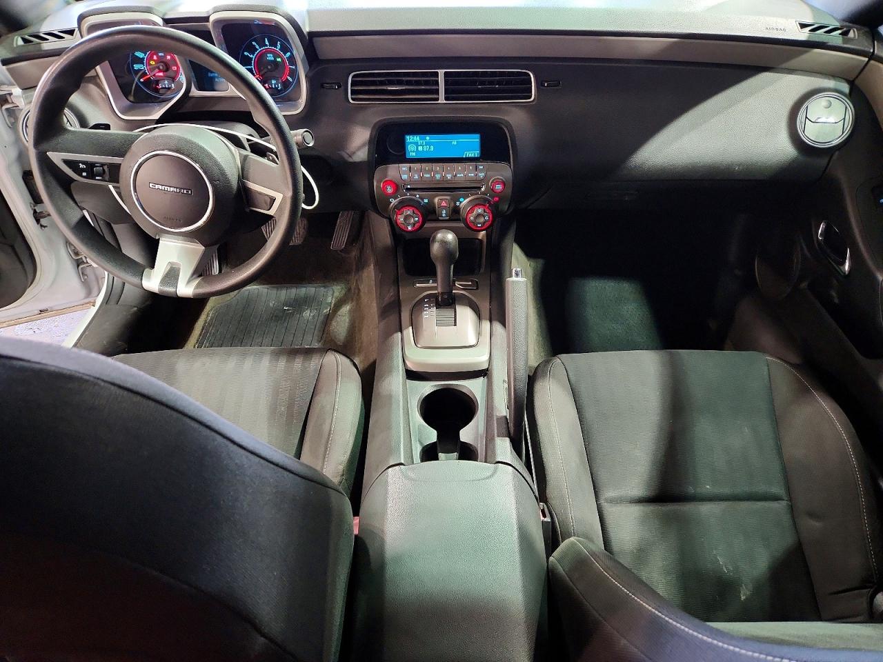 2010 Chevrolet Camaro Ls White vin: 2G1FA1EV7A9154142