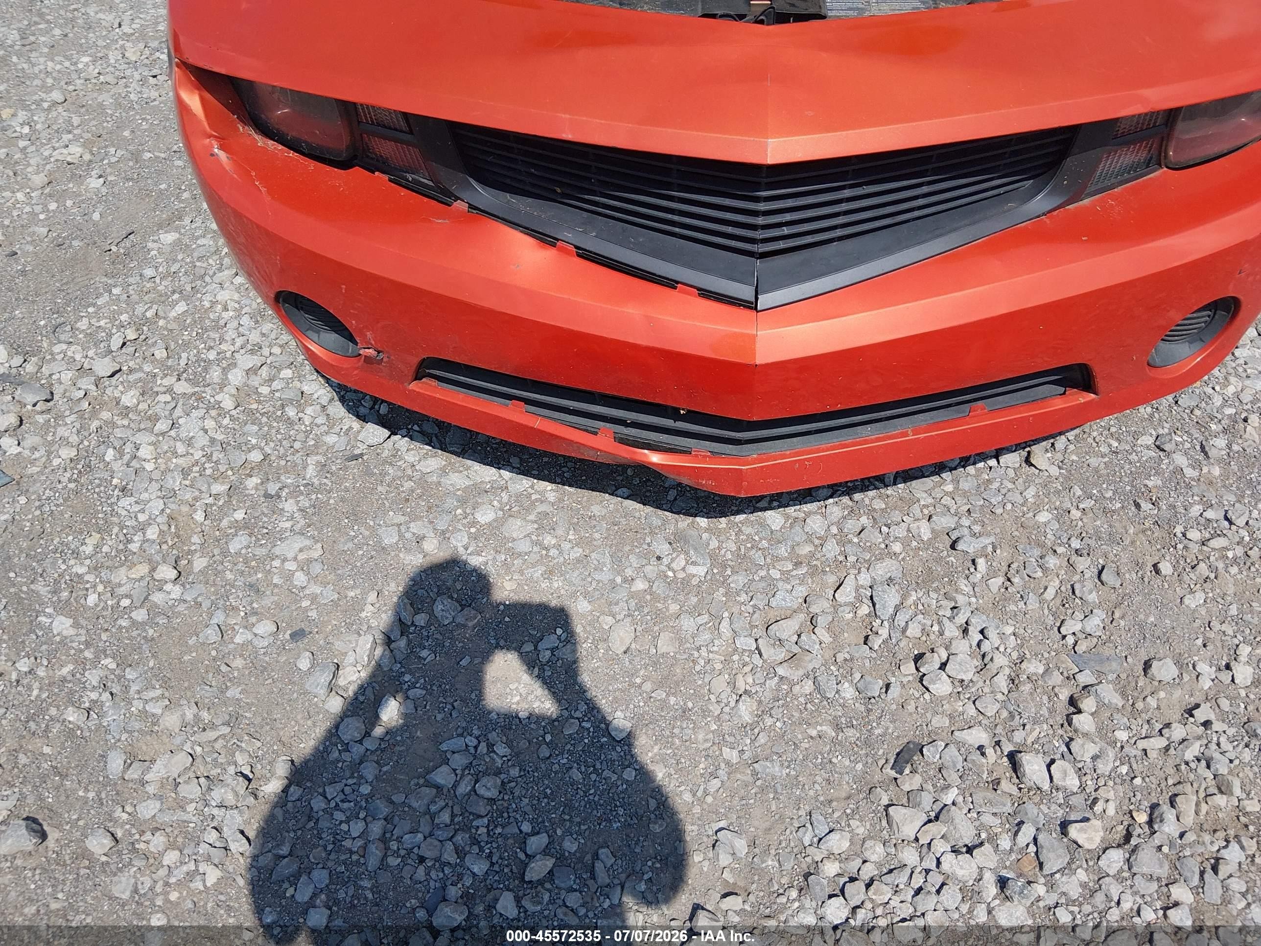 2010 Chevrolet Camaro 1ls Orange vin: 2G1FA1EV9A9196635