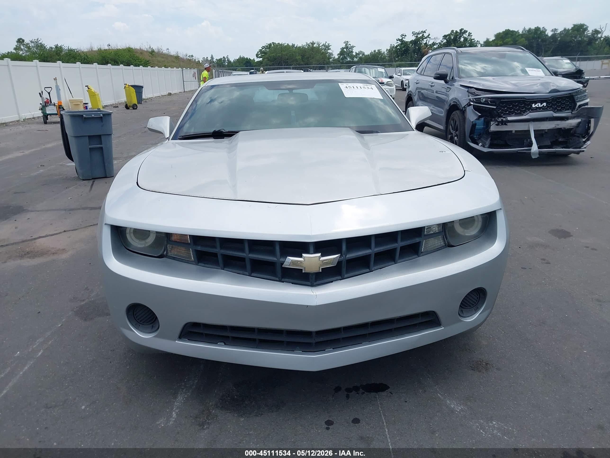 2012 Chevrolet Camaro 1lt Белый vin: 2G1FB1E30C9110238