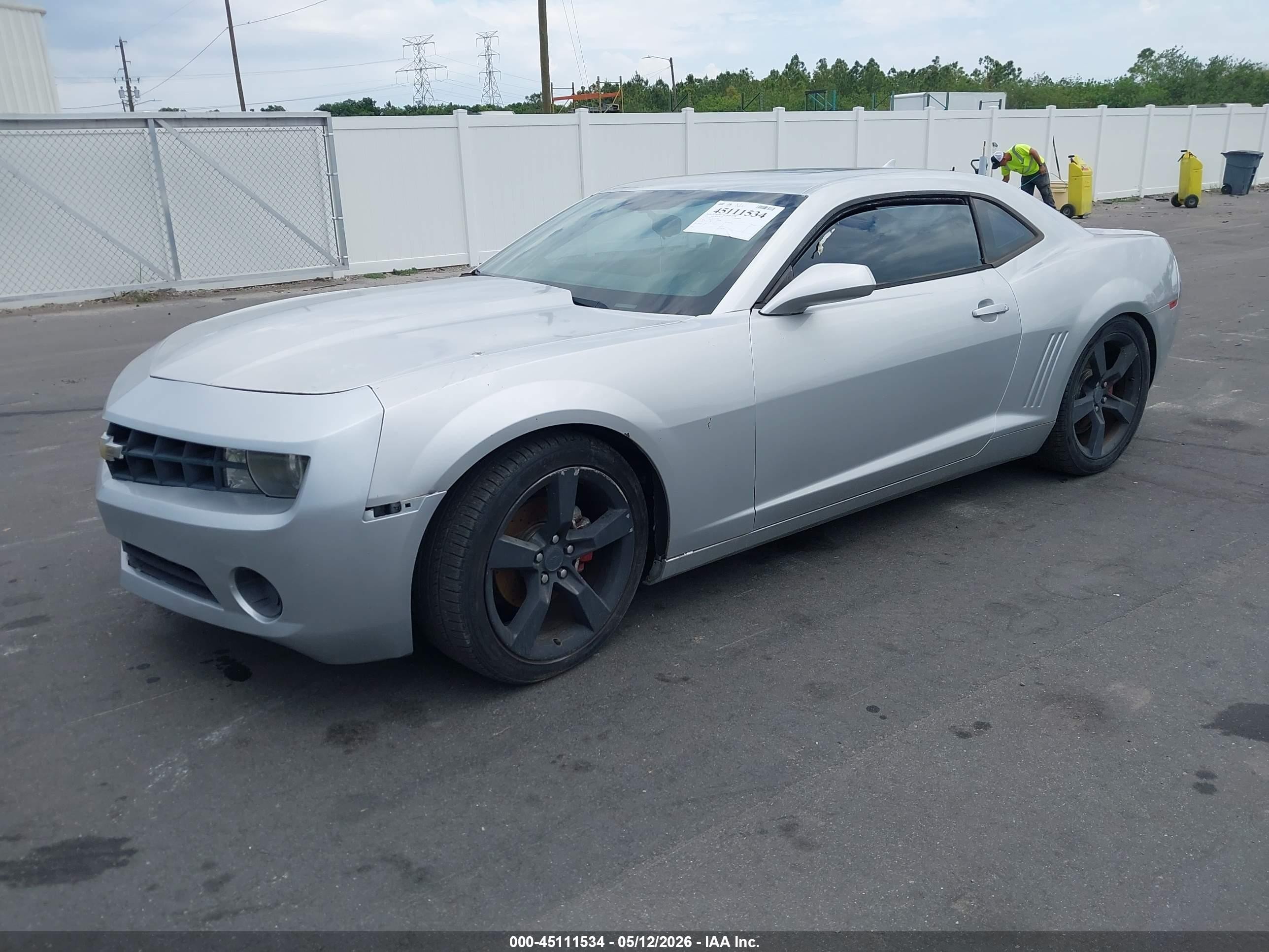 2012 Chevrolet Camaro 1lt Белый vin: 2G1FB1E30C9110238