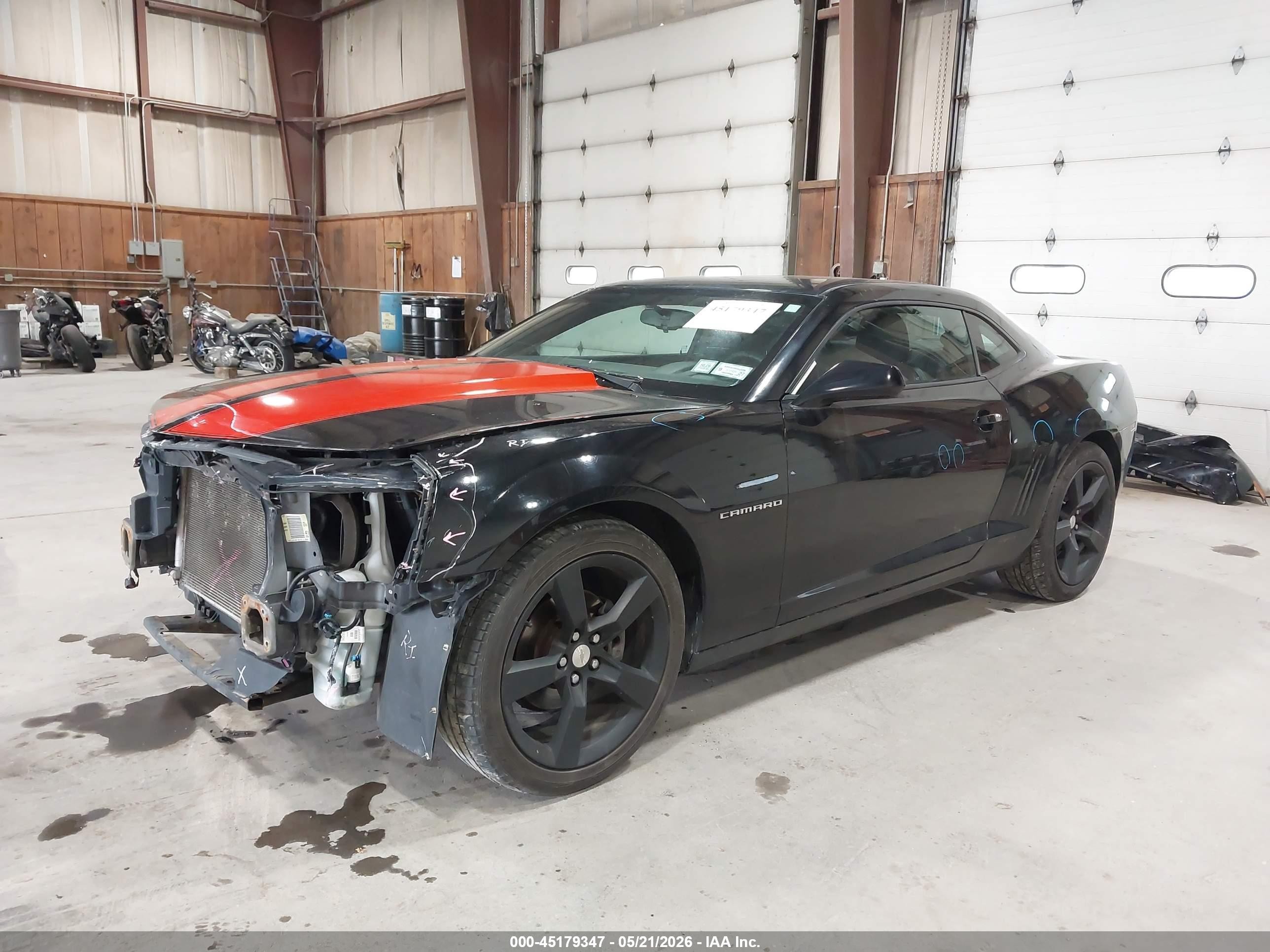 2012 Chevrolet Camaro 1lt Black vin: 2G1FB1E30C9163974