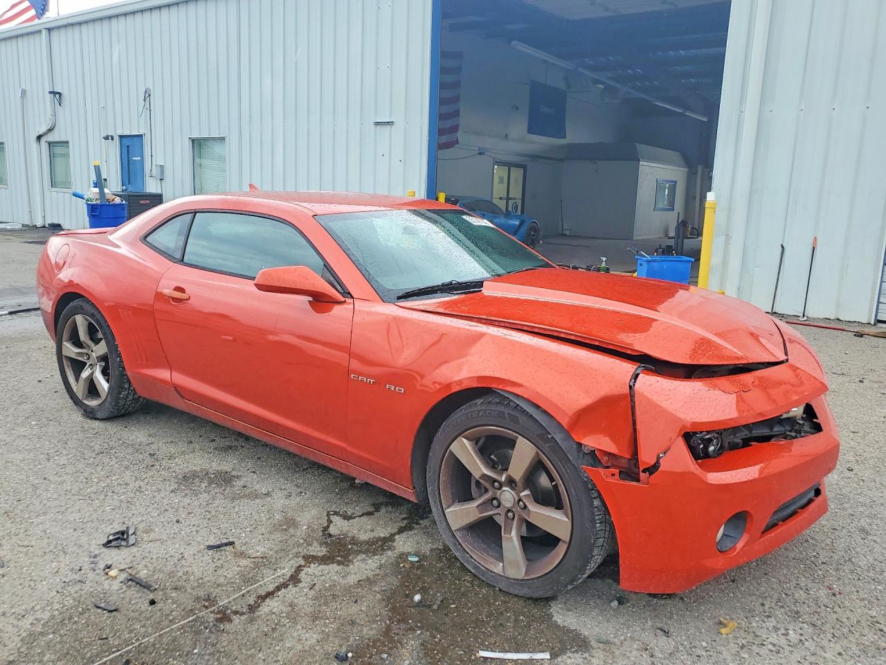 2013 Chevrolet Camaro Lt Orange vin: 2G1FB1E30D9201575