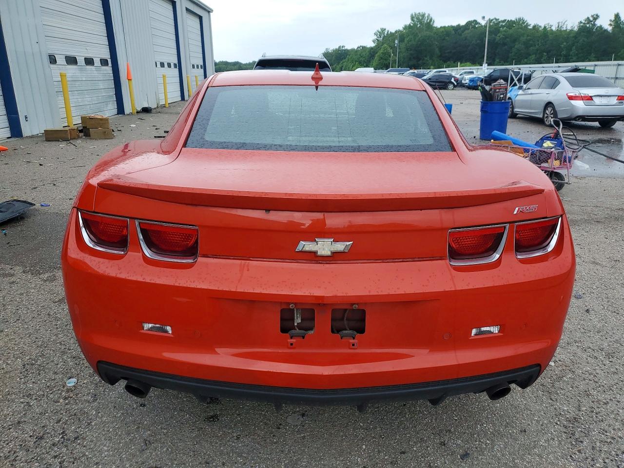 2013 Chevrolet Camaro Lt Orange vin: 2G1FB1E30D9201575