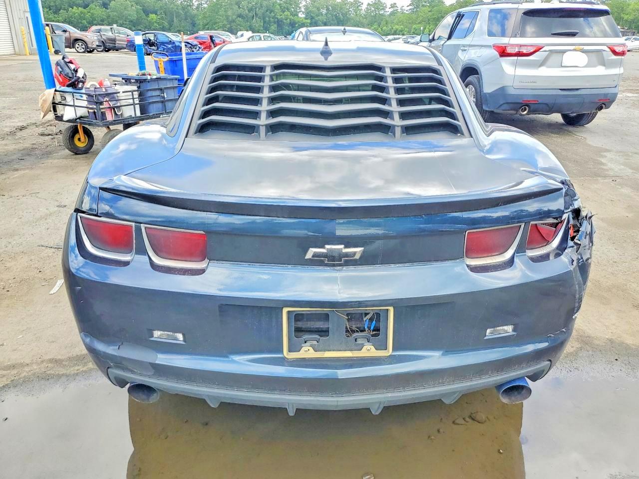 2013 Chevrolet Camaro Lt Teal vin: 2G1FB1E30D9209966