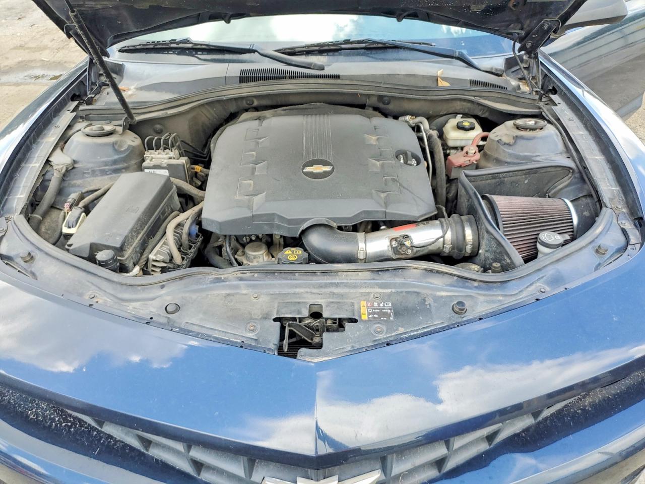2013 Chevrolet Camaro Lt Teal vin: 2G1FB1E30D9209966