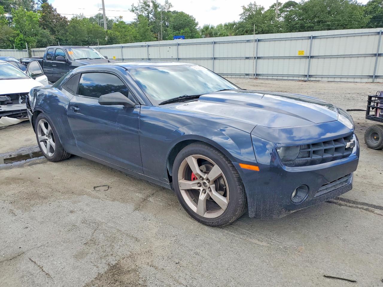 2013 Chevrolet Camaro Lt Teal vin: 2G1FB1E30D9209966
