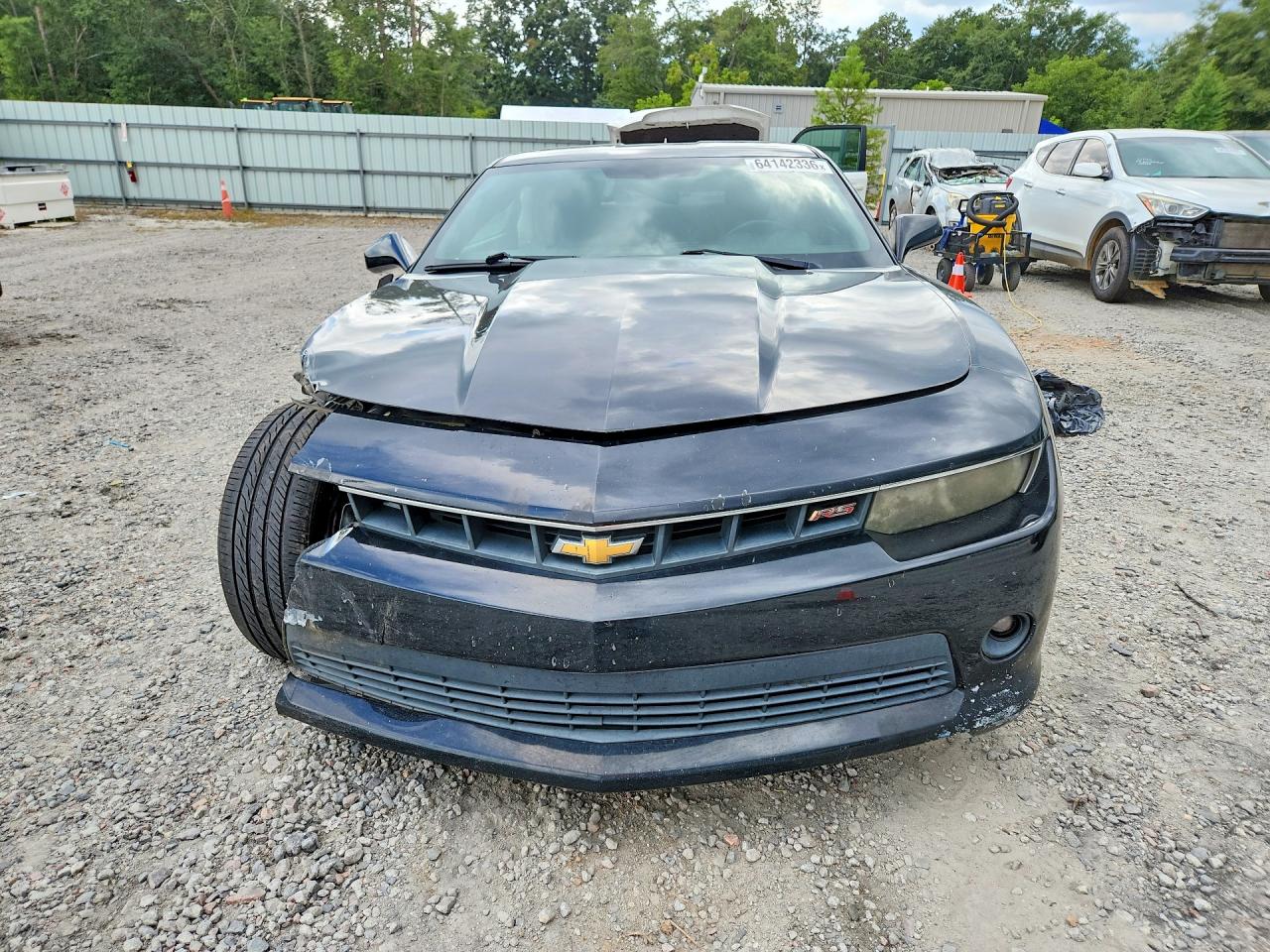 2014 Chevrolet Camaro Lt Black vin: 2G1FB1E30E9130623