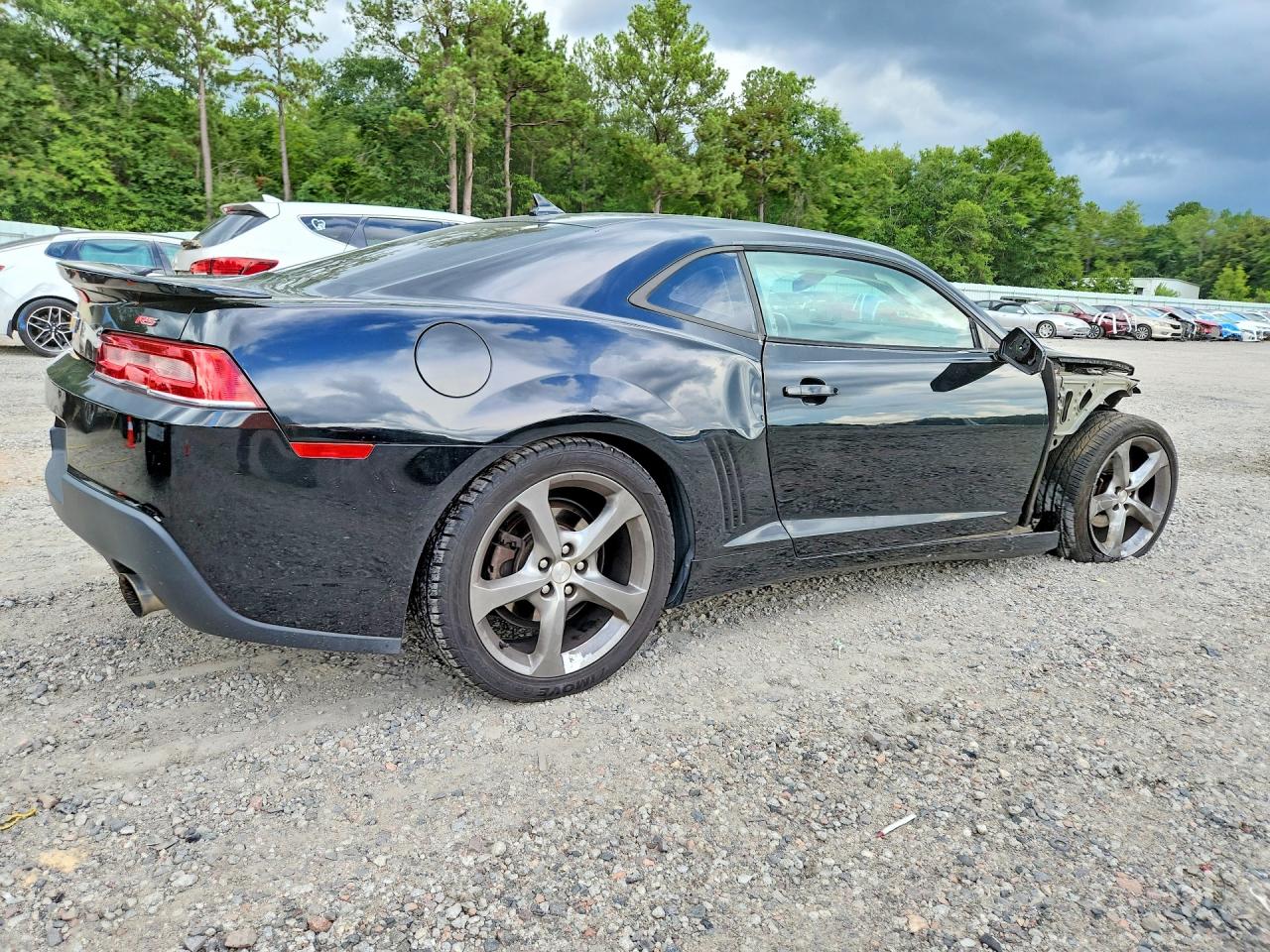 2014 Chevrolet Camaro Lt Black vin: 2G1FB1E30E9130623