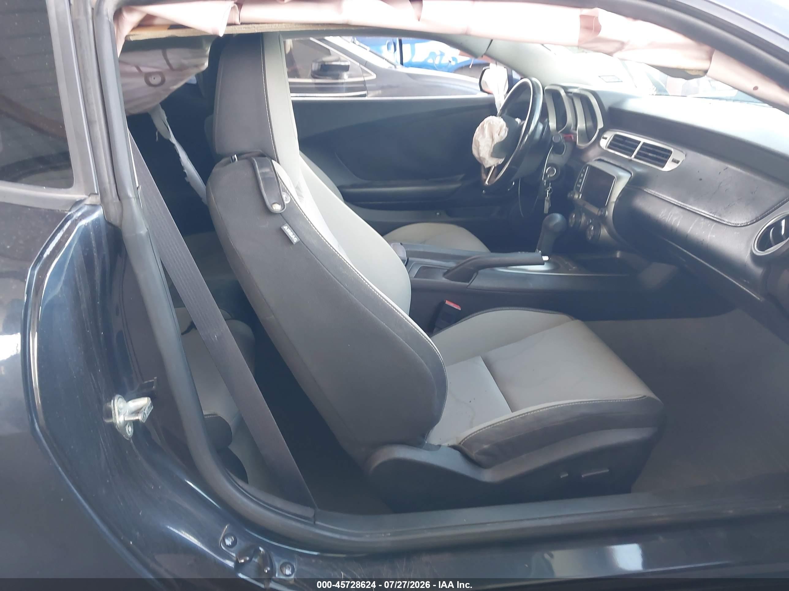 2014 Chevrolet Camaro 1lt Blue vin: 2G1FB1E30E9192510