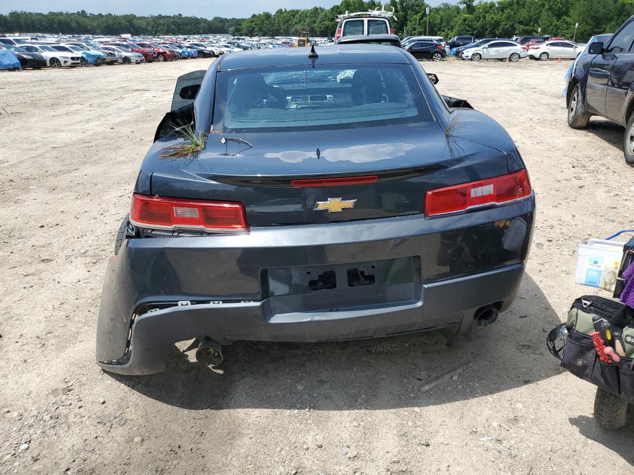 2014 Chevrolet Camaro Lt Серый vin: 2G1FB1E30E9319515