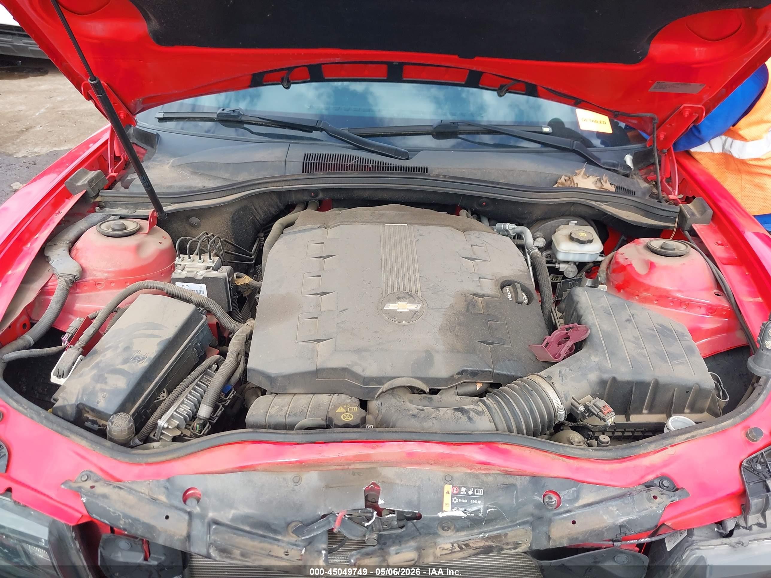 2015 Chevrolet Camaro 2ls Красный vin: 2G1FB1E30F9150145