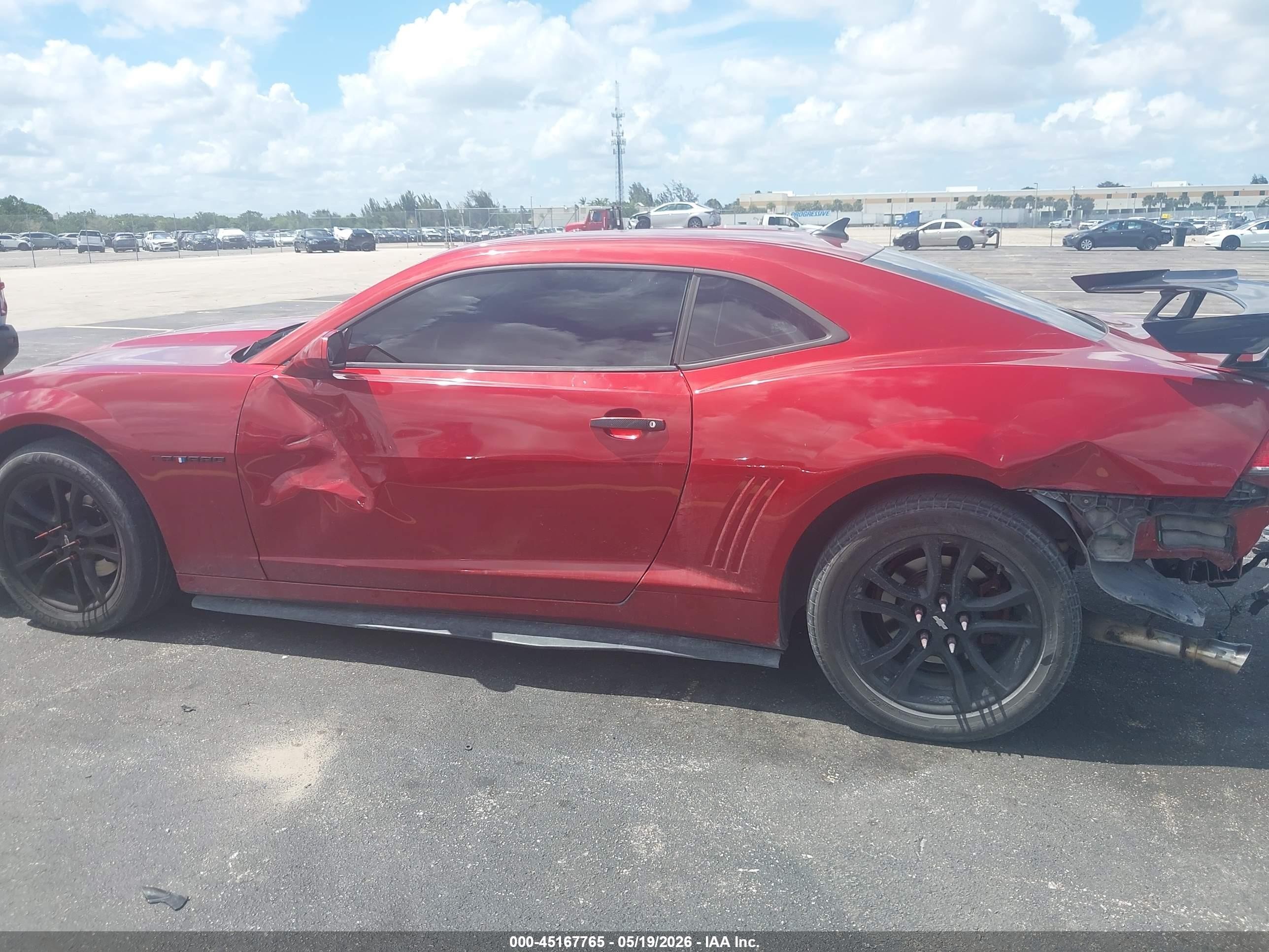 2015 Chevrolet Camaro 2ls Red vin: 2G1FB1E30F9158651