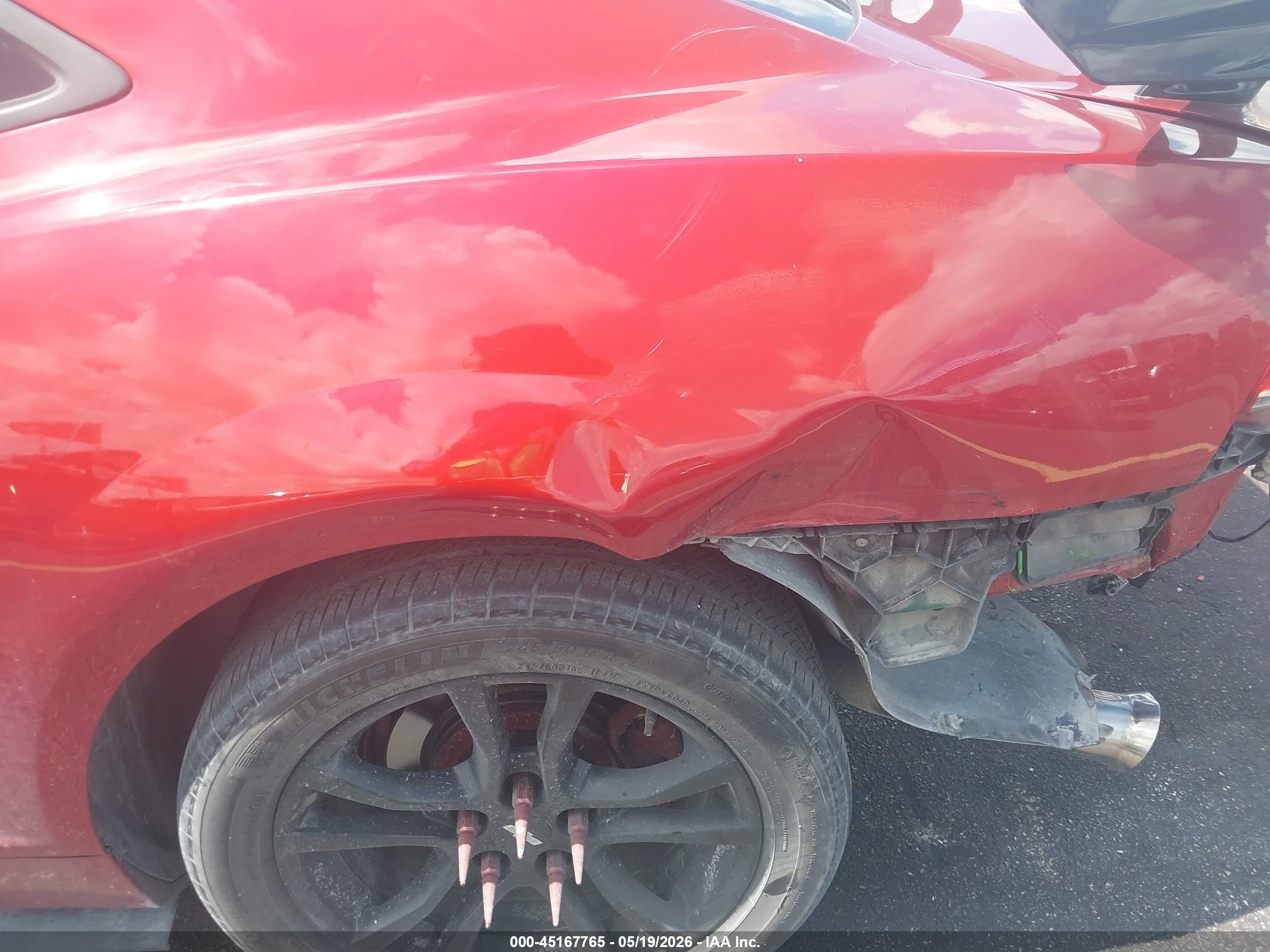 2015 Chevrolet Camaro 2ls Red vin: 2G1FB1E30F9158651