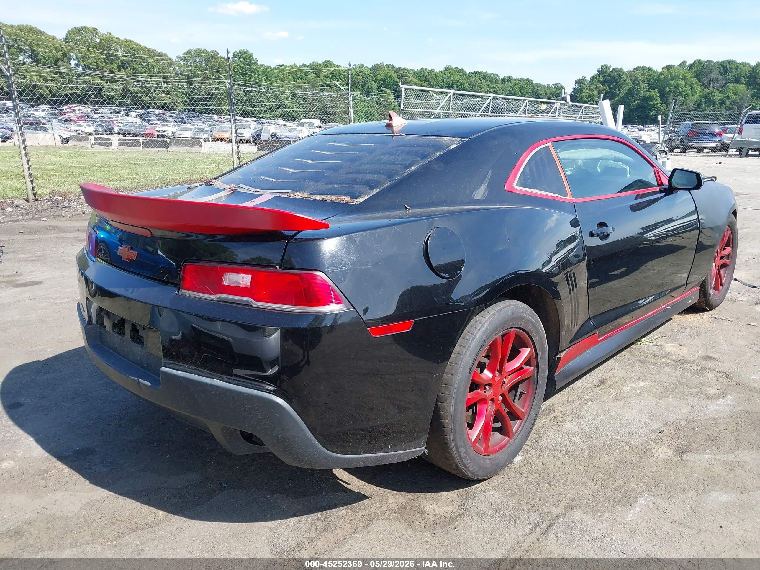 2015 Chevrolet Camaro 2ls Черный vin: 2G1FB1E30F9250214