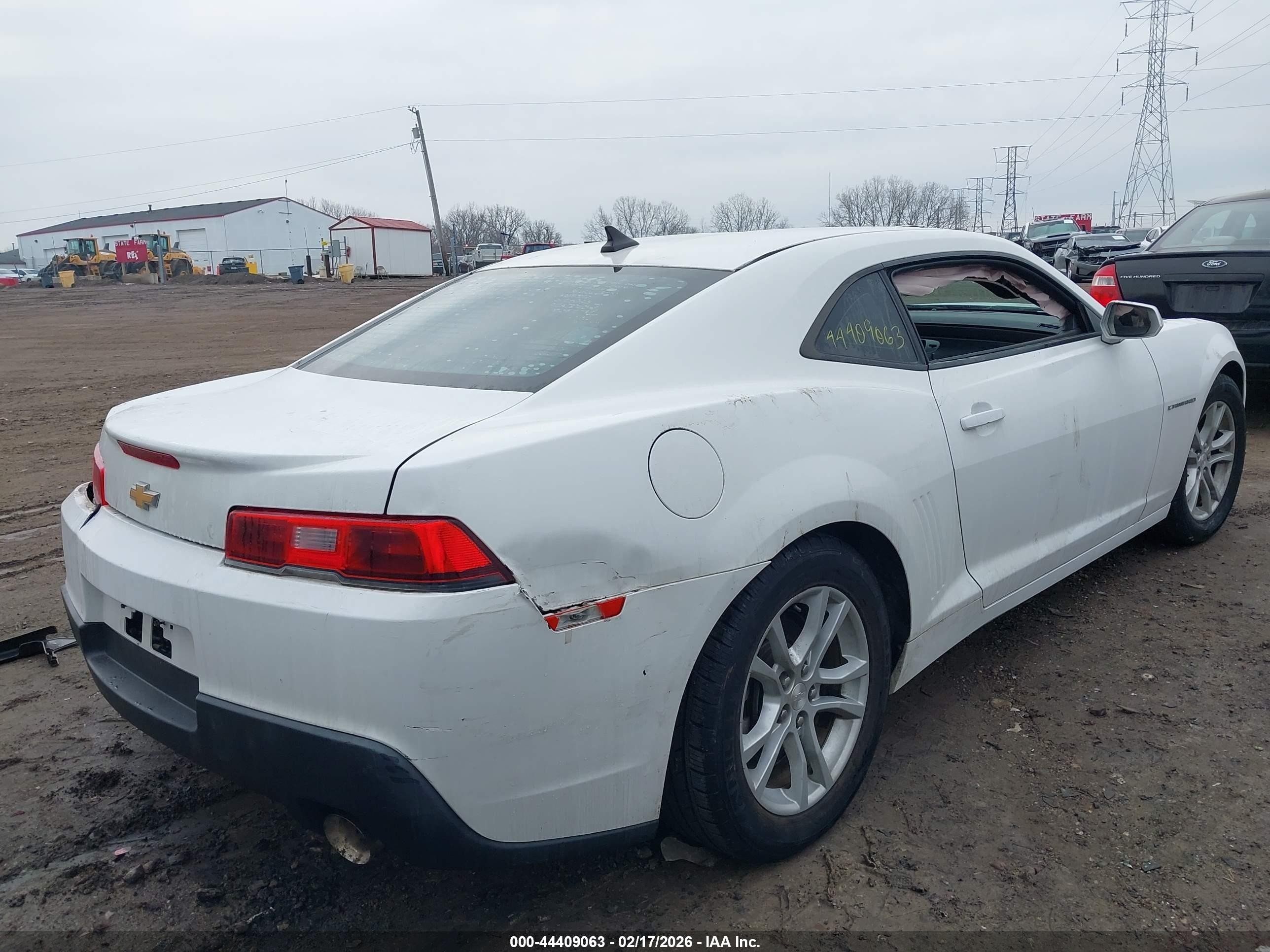 2015 Chevrolet Camaro 2ls White vin: 2G1FB1E30F9273167