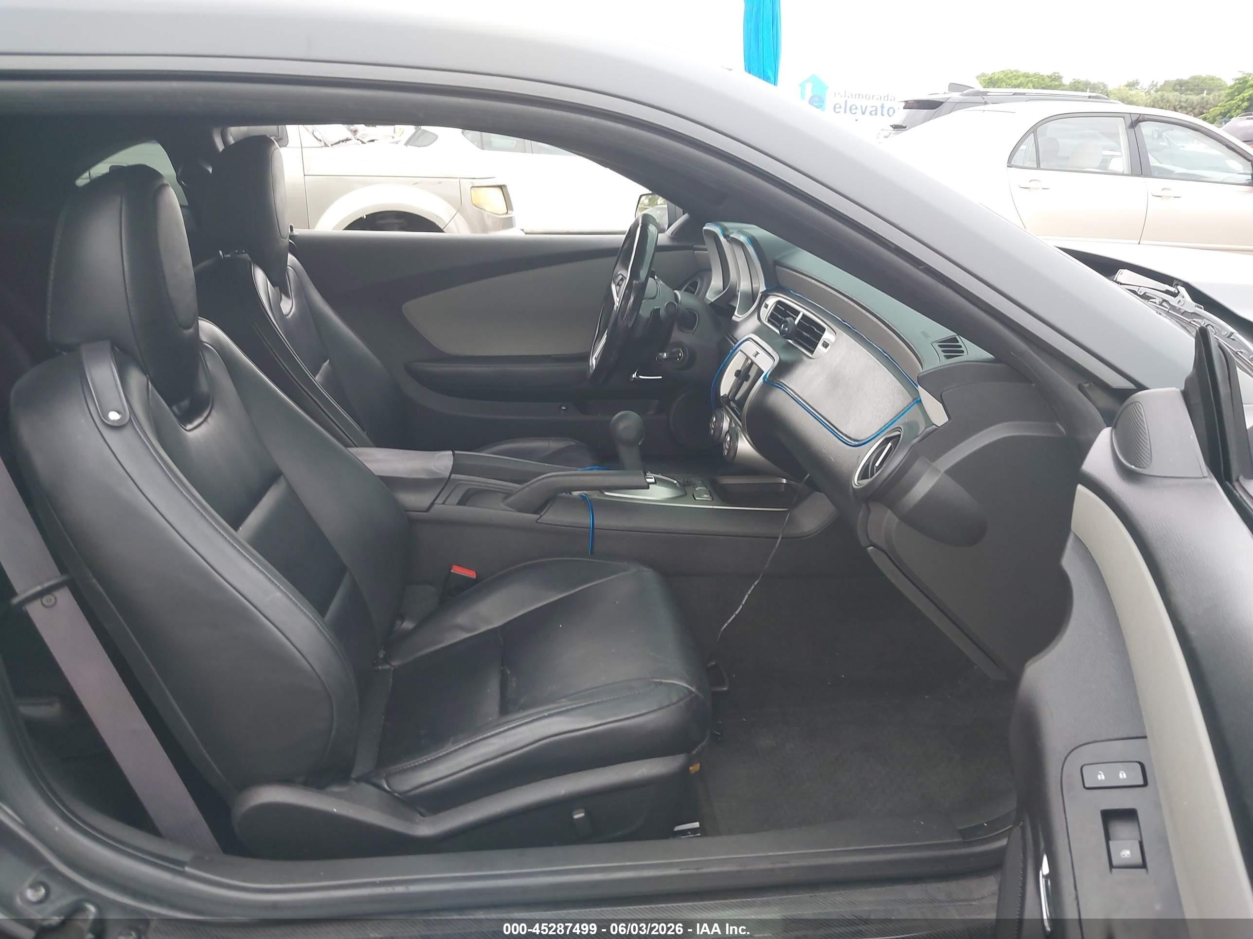 2015 Chevrolet Camaro 2ls Black vin: 2G1FB1E30F9301128