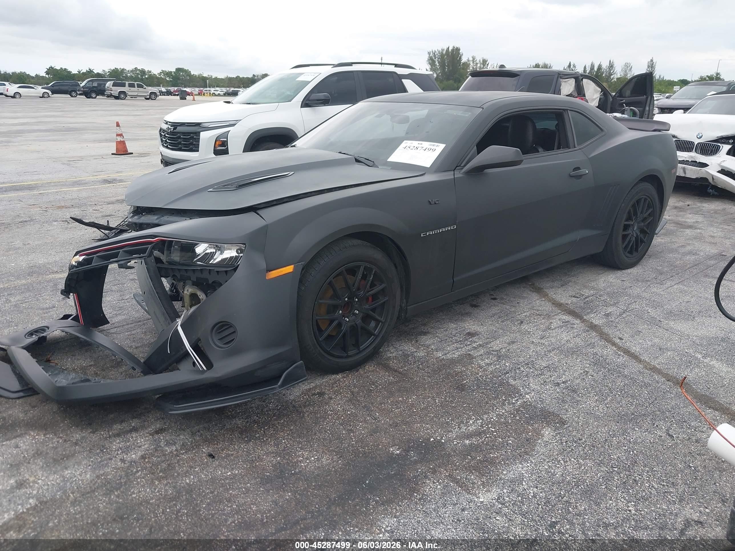 2015 Chevrolet Camaro 2ls Black vin: 2G1FB1E30F9301128
