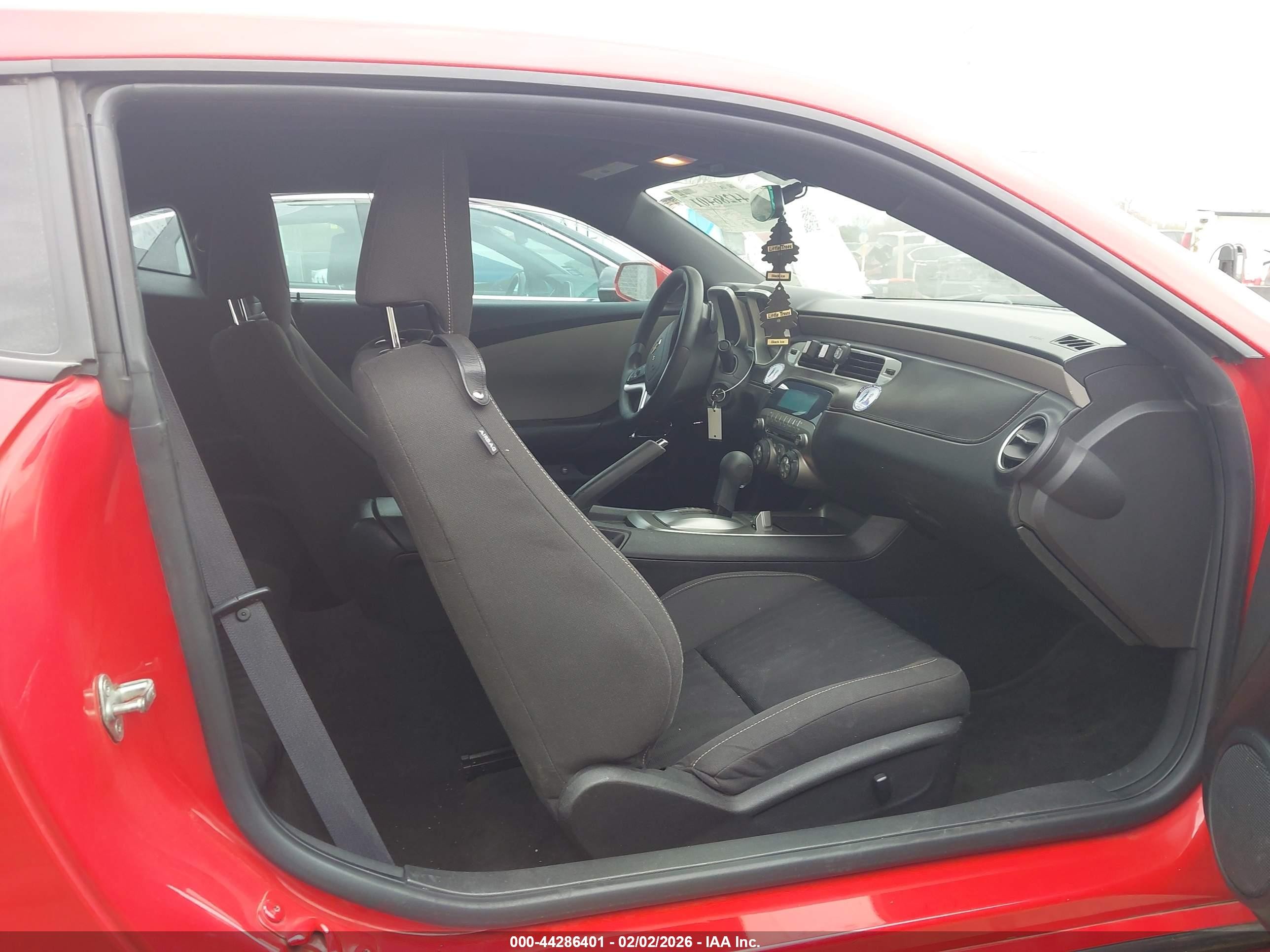 2015 Chevrolet Camaro 2ls Red vin: 2G1FB1E30F9302456