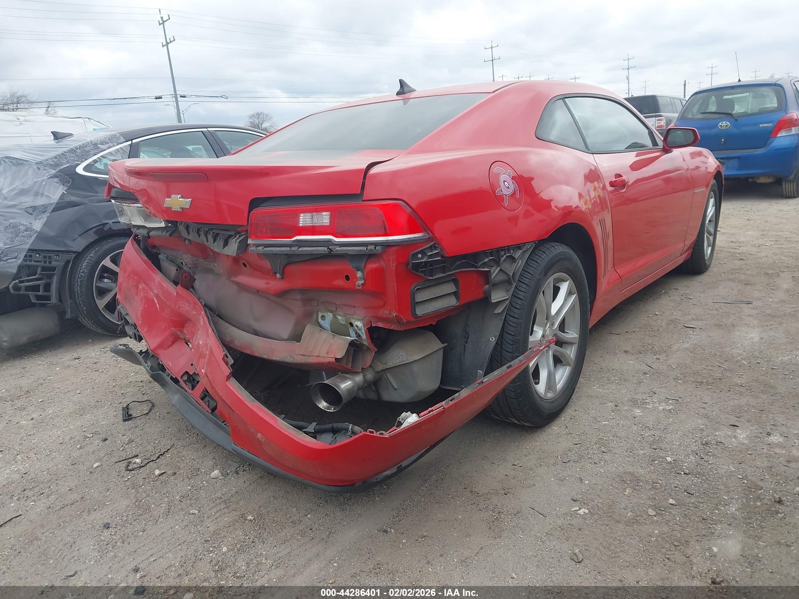 2015 Chevrolet Camaro 2ls Red vin: 2G1FB1E30F9302456