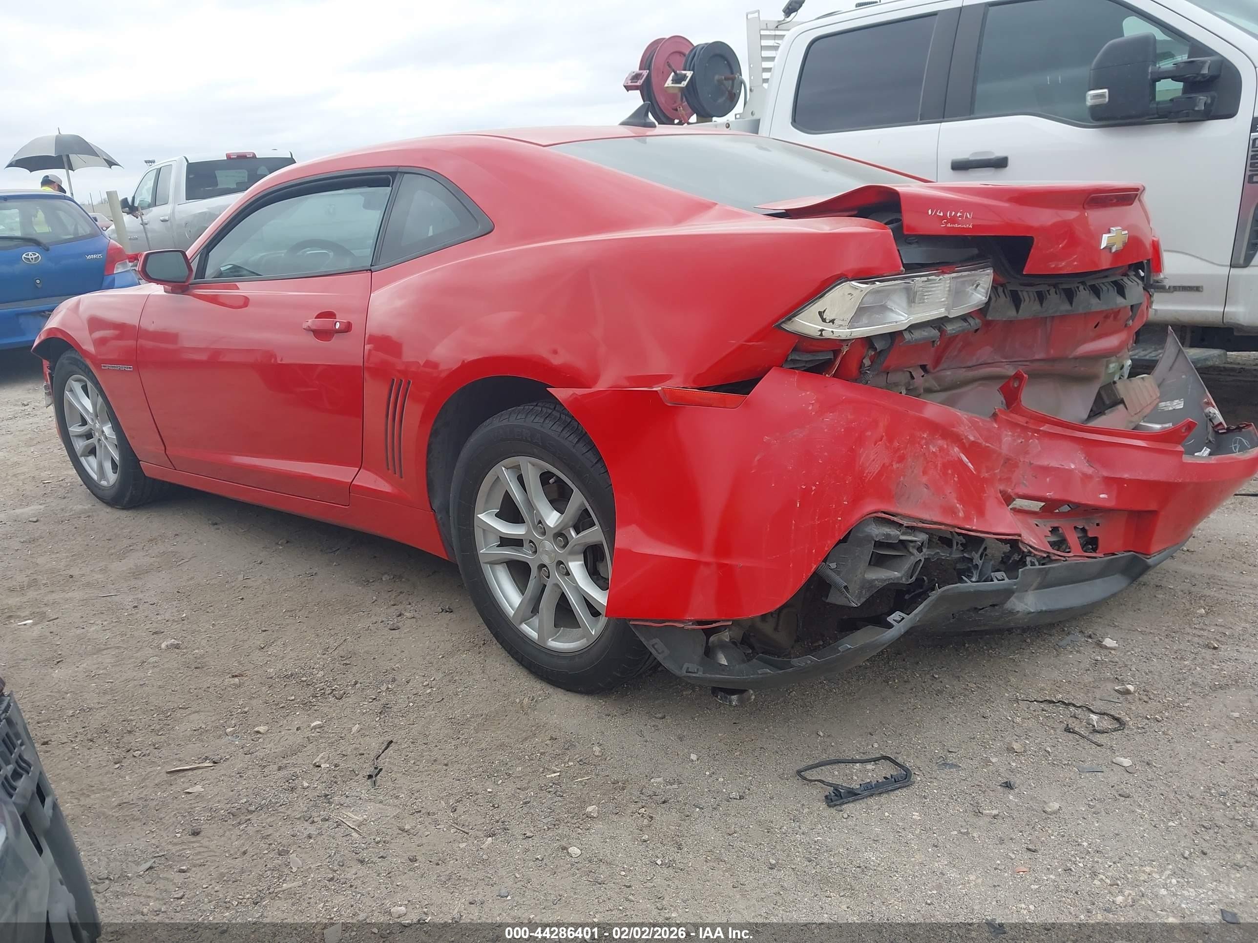 2015 Chevrolet Camaro 2ls Red vin: 2G1FB1E30F9302456
