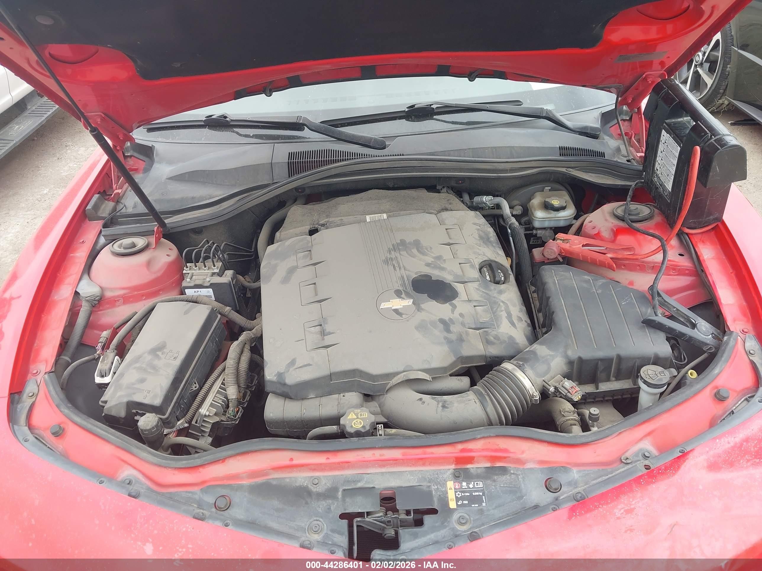 2015 Chevrolet Camaro 2ls Red vin: 2G1FB1E30F9302456