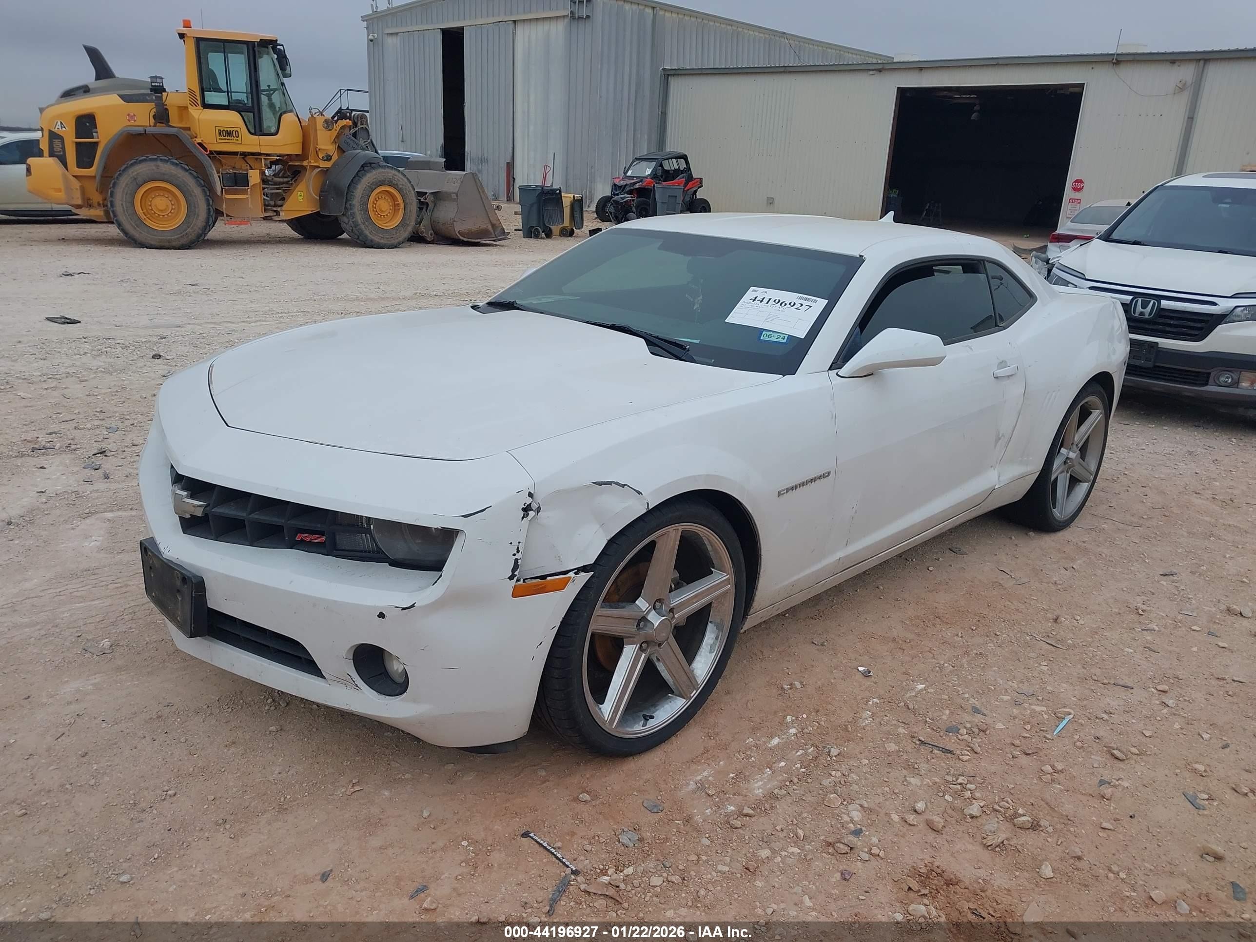2012 Chevrolet Camaro 1lt White vin: 2G1FB1E31C9153308