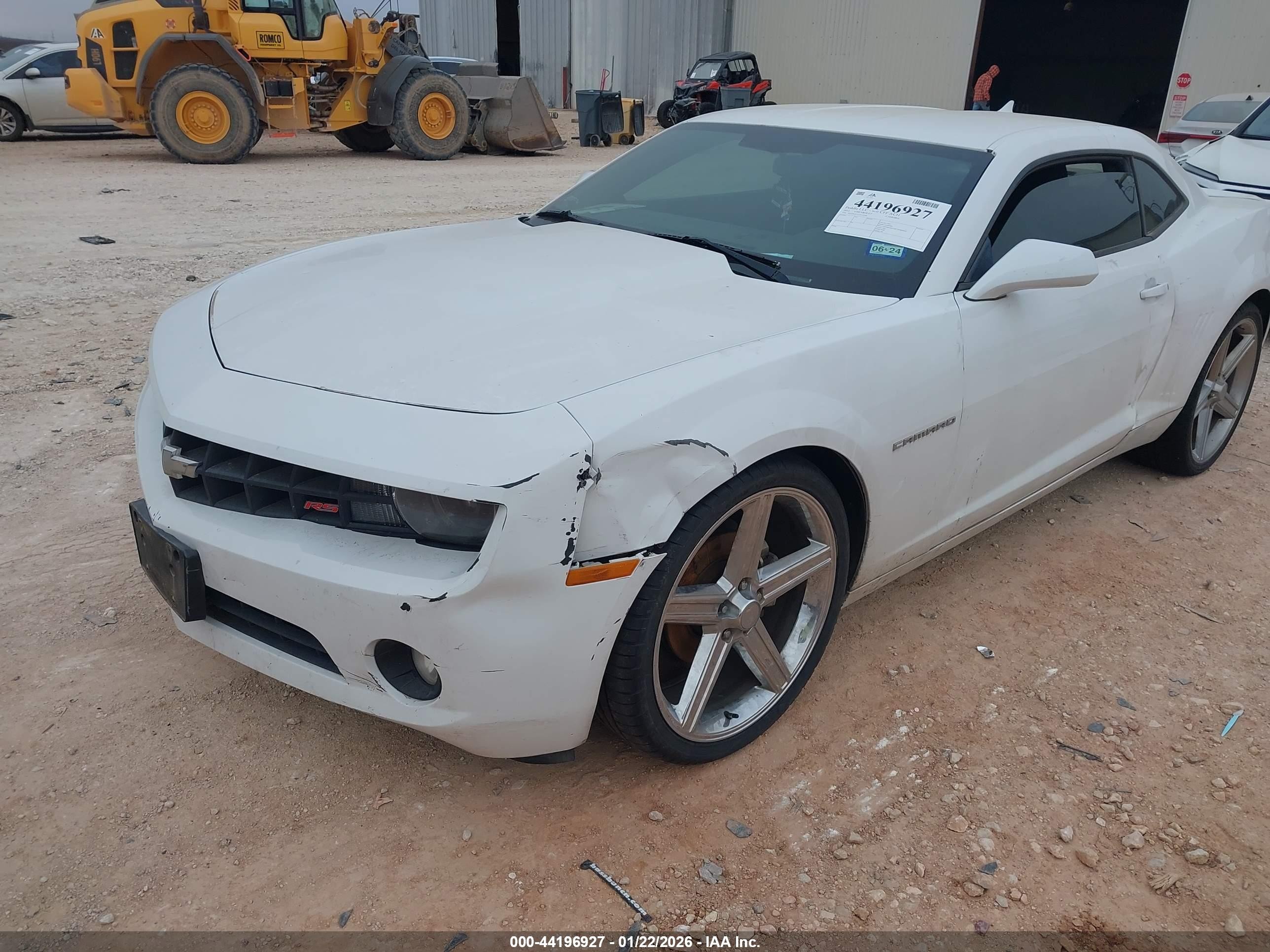 2012 Chevrolet Camaro 1lt White vin: 2G1FB1E31C9153308