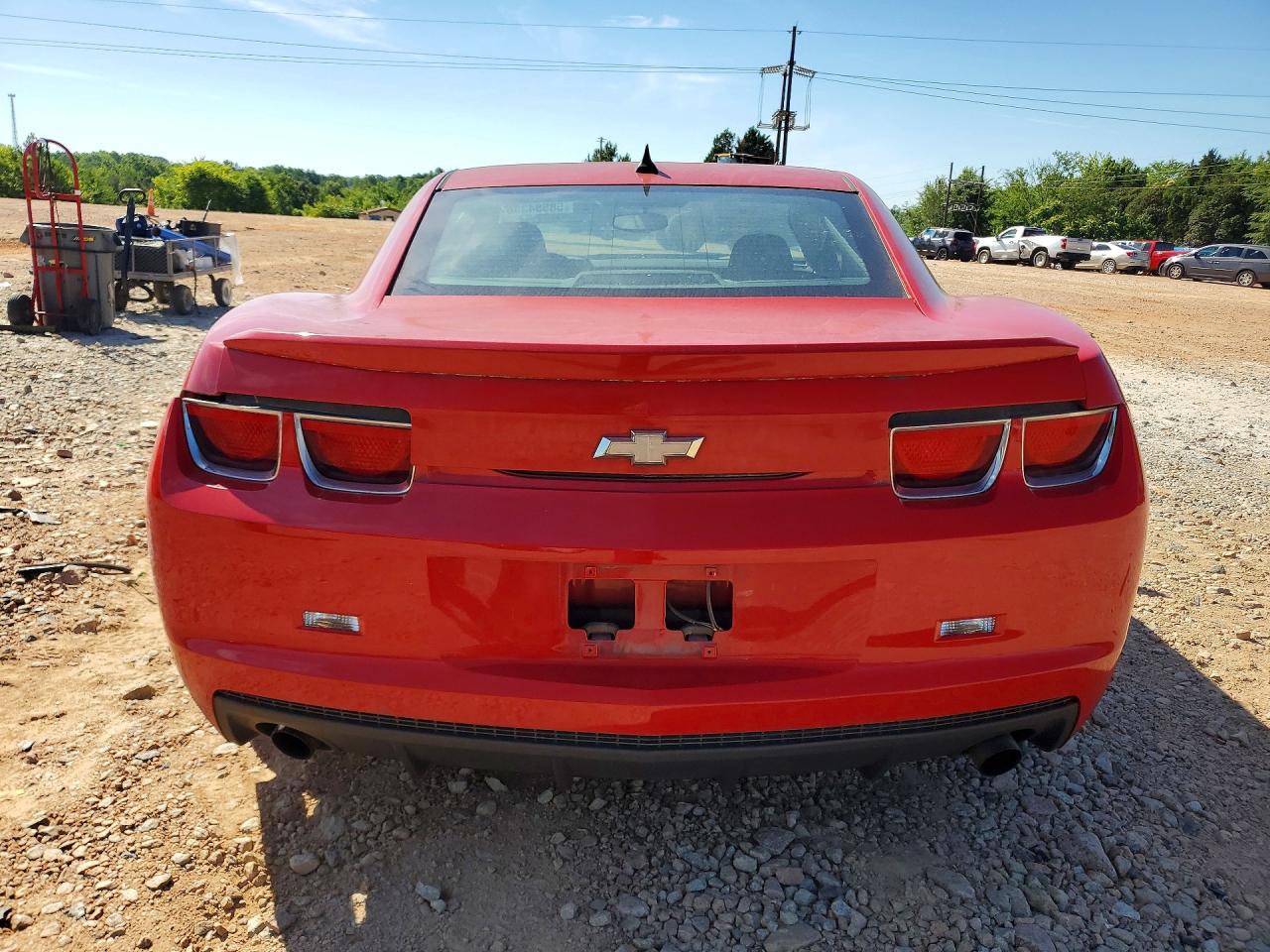 2012 Chevrolet Camaro Lt Red vin: 2G1FB1E31C9158962