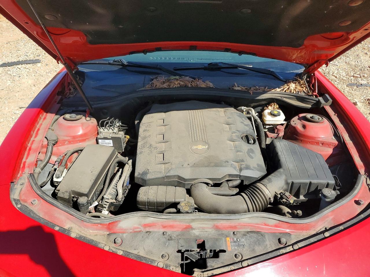 2012 Chevrolet Camaro Lt Red vin: 2G1FB1E31C9158962
