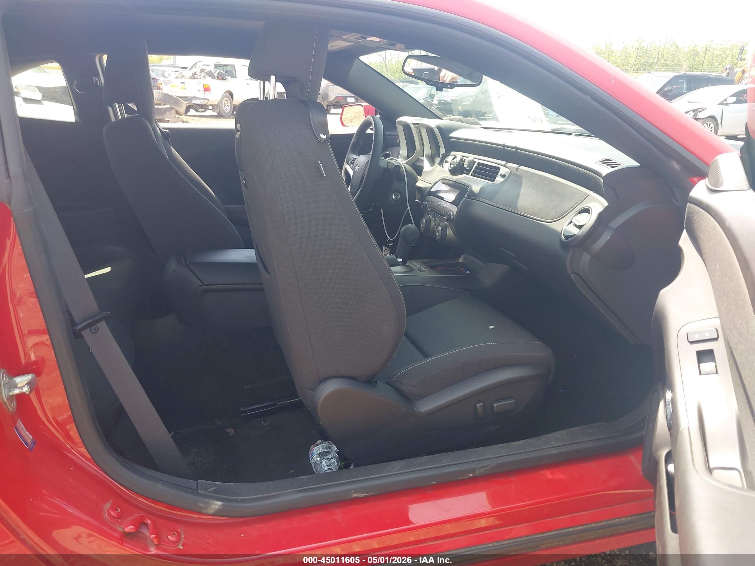 2012 Chevrolet Camaro 1lt Red vin: 2G1FB1E31C9194067